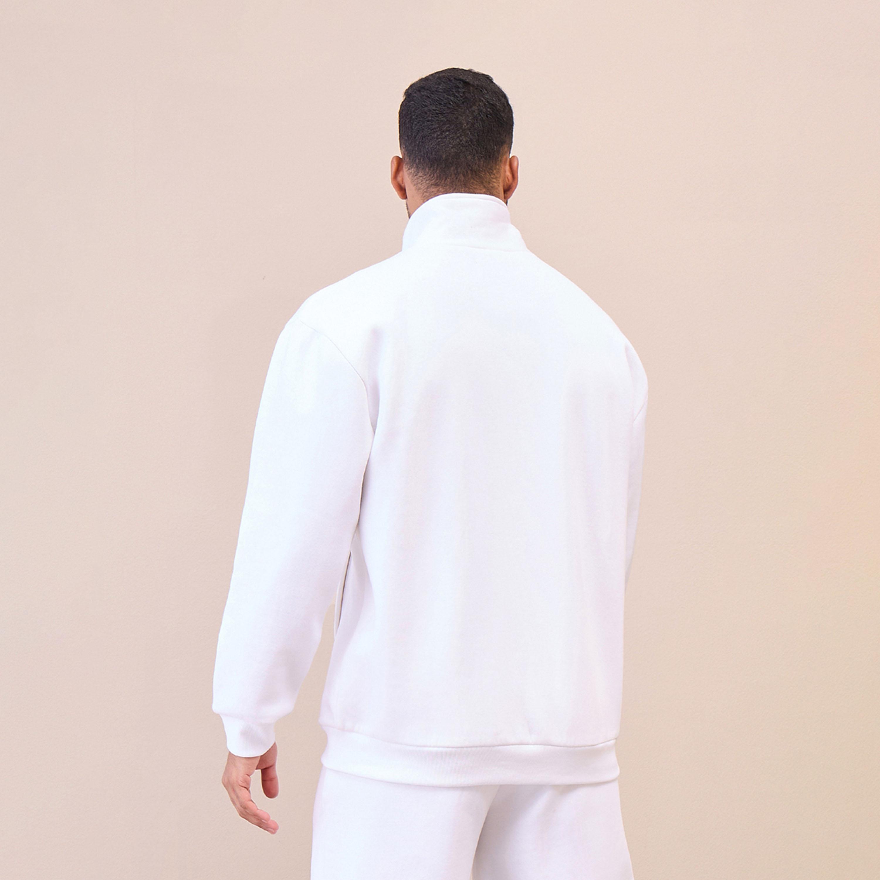 Mascln Sassafras X Styli White Front Zipper Oversize Sweatshirt-men-winterwear-hoodiesandsweatshirts-image-6