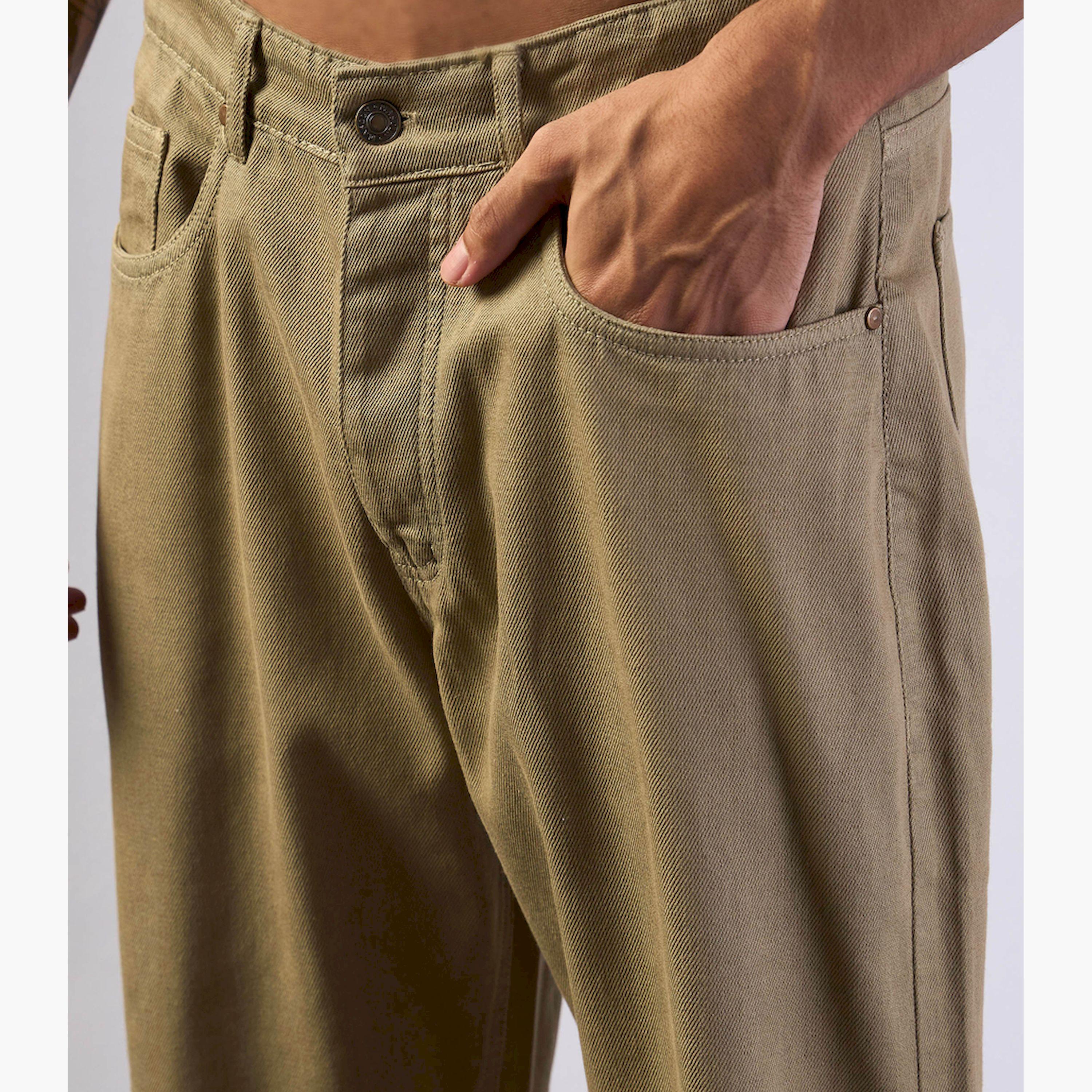 Mascln Sassafras X Styli Khaki Basic Relax Fit Jeans-men-clothing-bottoms-jeans-image-4