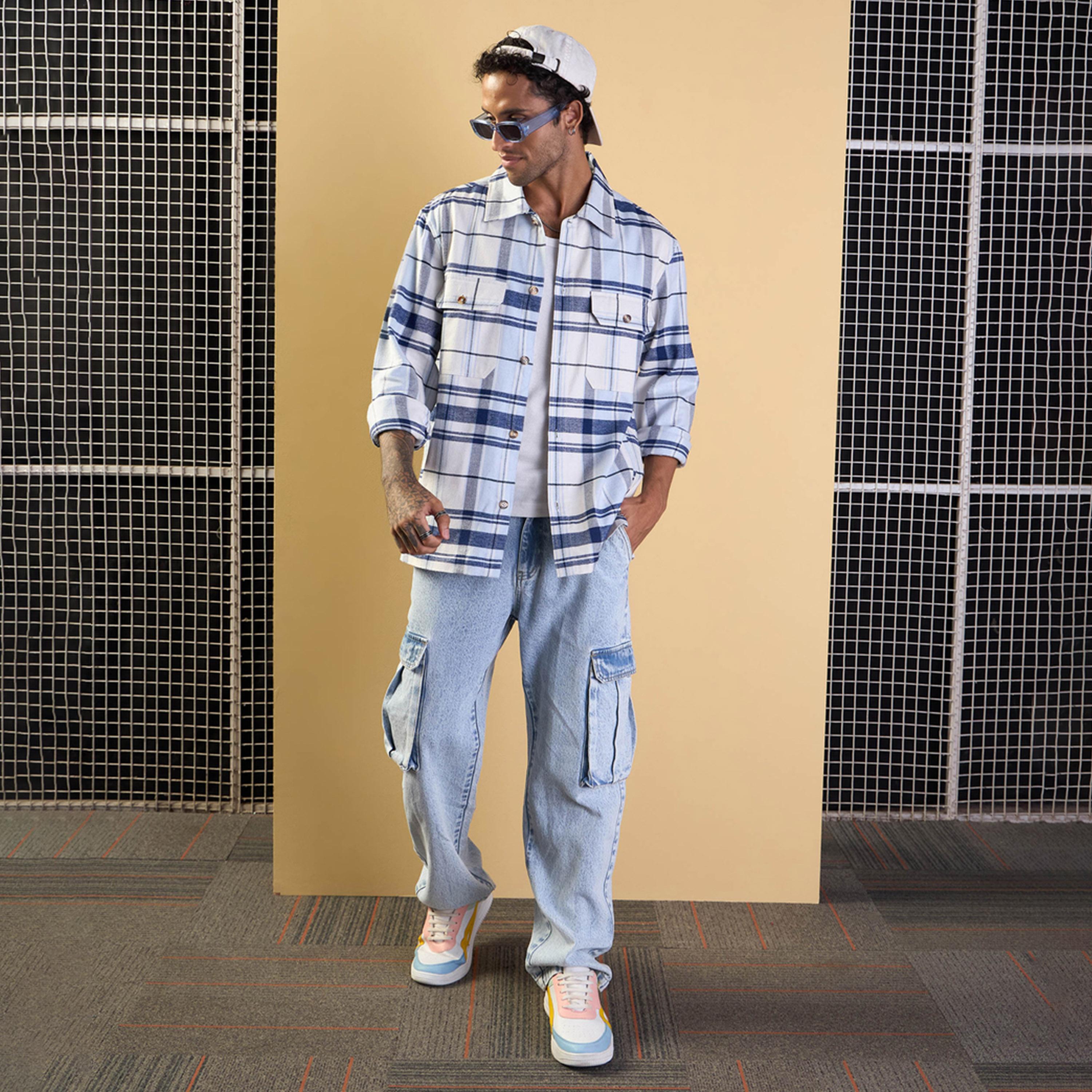 ماسكلن ساسافراس X ستايلي بنطال جينز جيب كارجو مغسول باللون الأزرق-men-clothing-bottoms-jeans-image-6