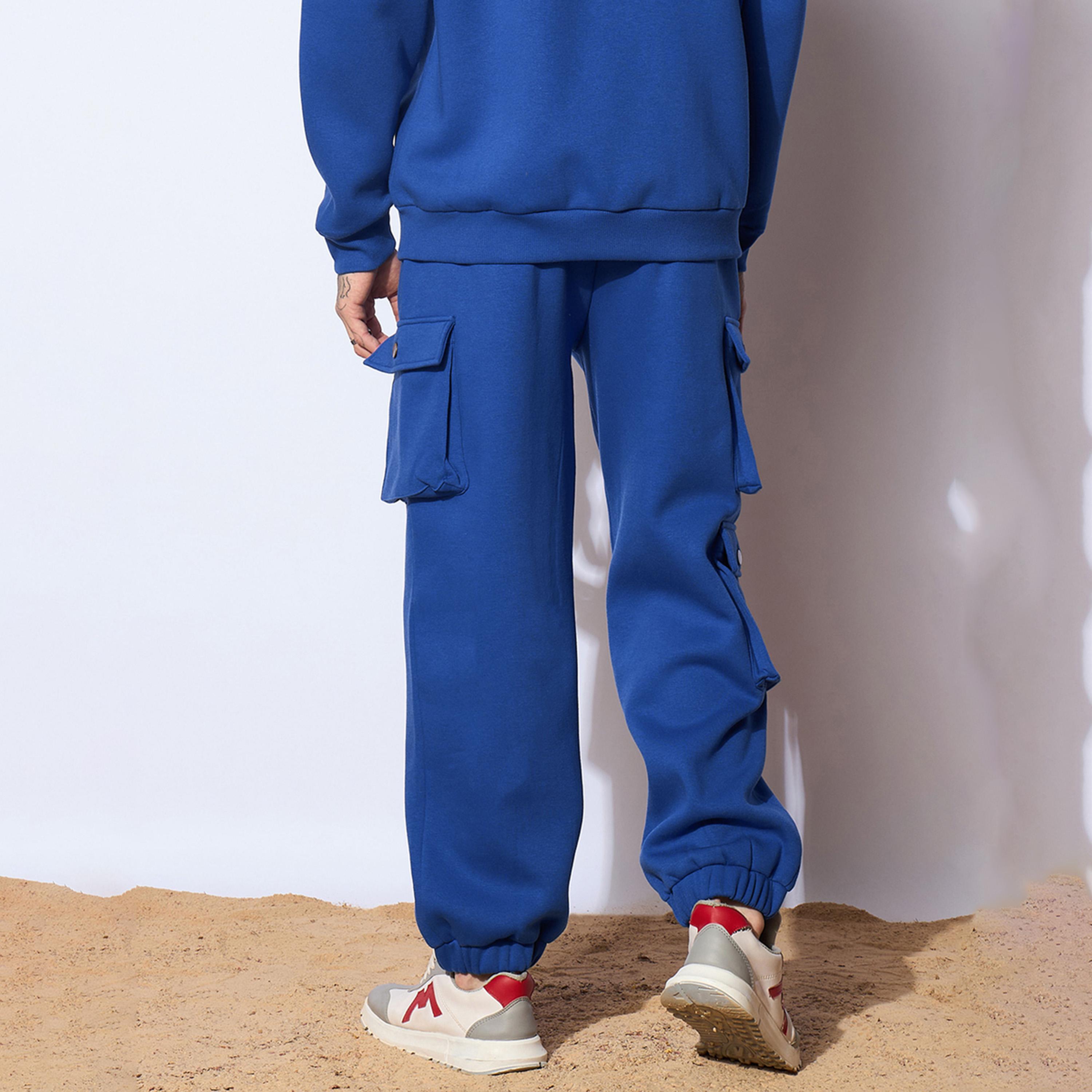 Mascln Sassafras X Styli Blue Utility Pockets Oversized Joggers-men-clothing-bottoms-joggers-image-5