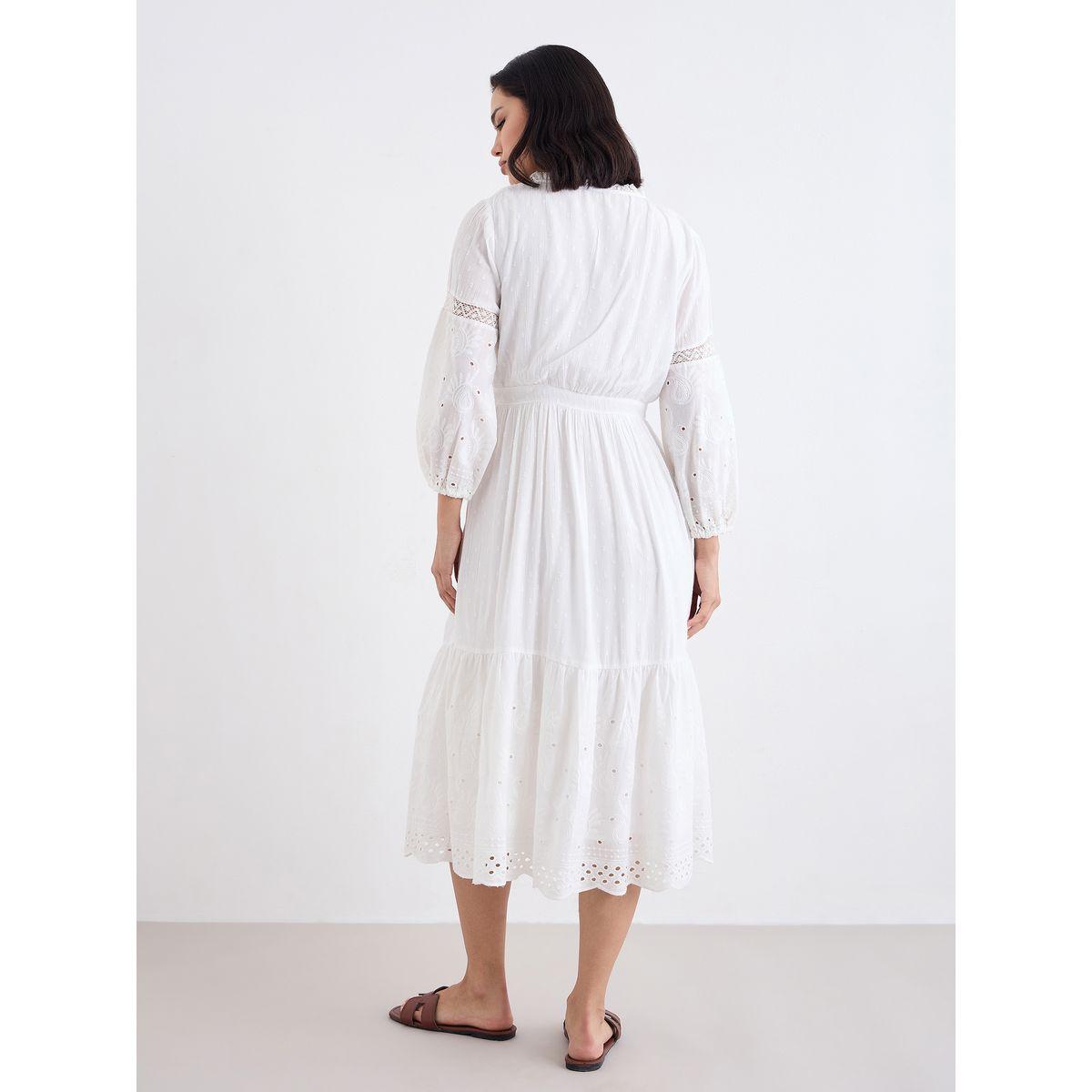 فستان ميدي بتفاصيل مُطرزة-women-clothing-dresses-image-4