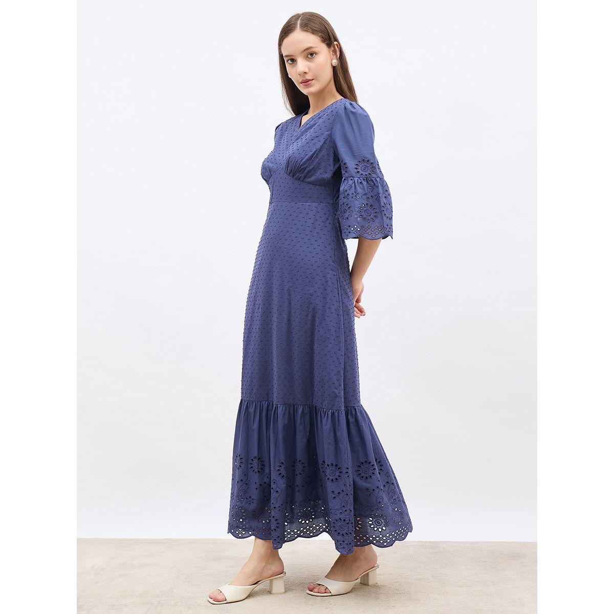 Styli Schiffli Detail Ruffled Hem A-Line Maxi Dress-women-clothing-dresses-image-3