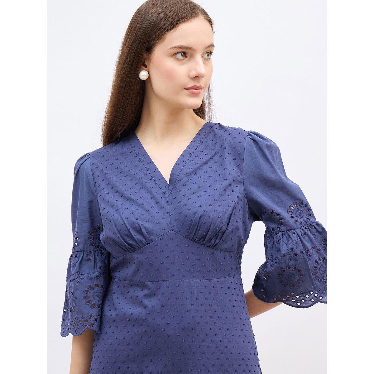 Styli Schiffli Detail Ruffled Hem A-Line Maxi Dress-women-clothing-dresses-image-4