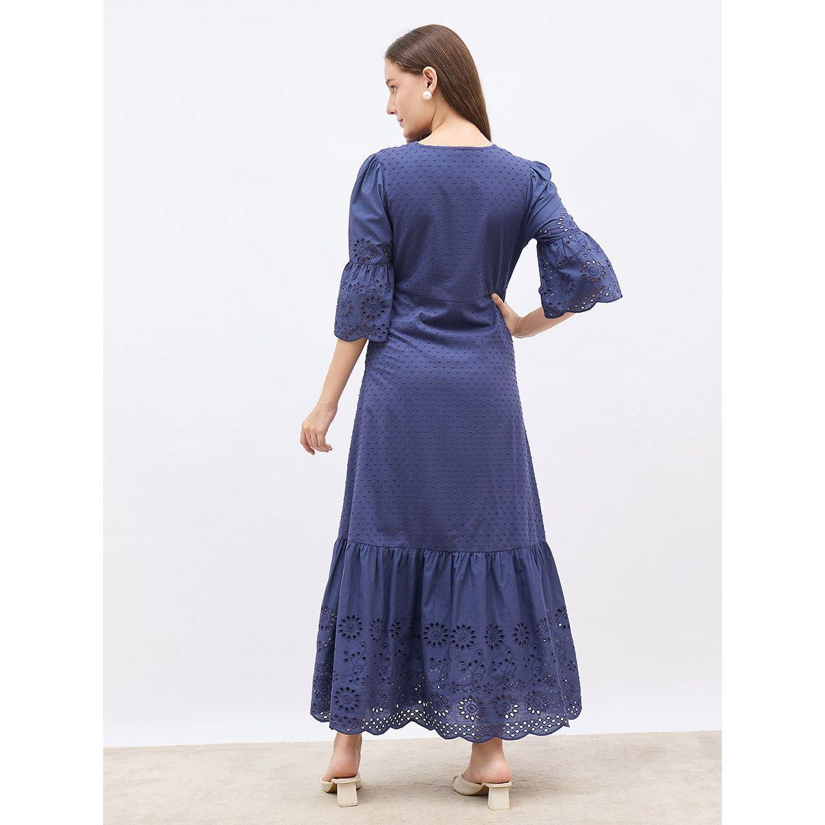 Styli Schiffli Detail Ruffled Hem A-Line Maxi Dress-women-clothing-dresses-image-5