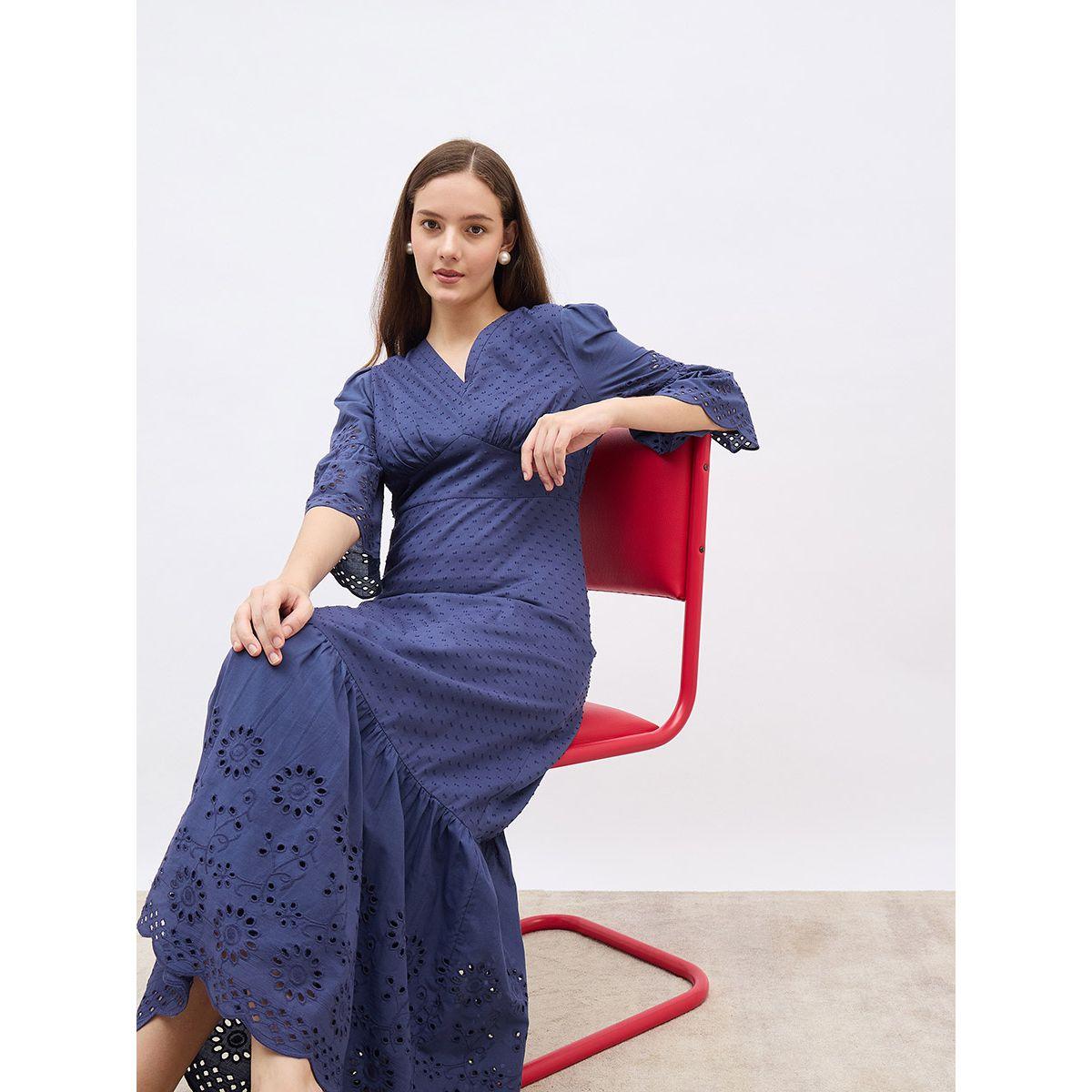 Styli Schiffli Detail Ruffled Hem A-Line Maxi Dress-women-clothing-dresses-image-6