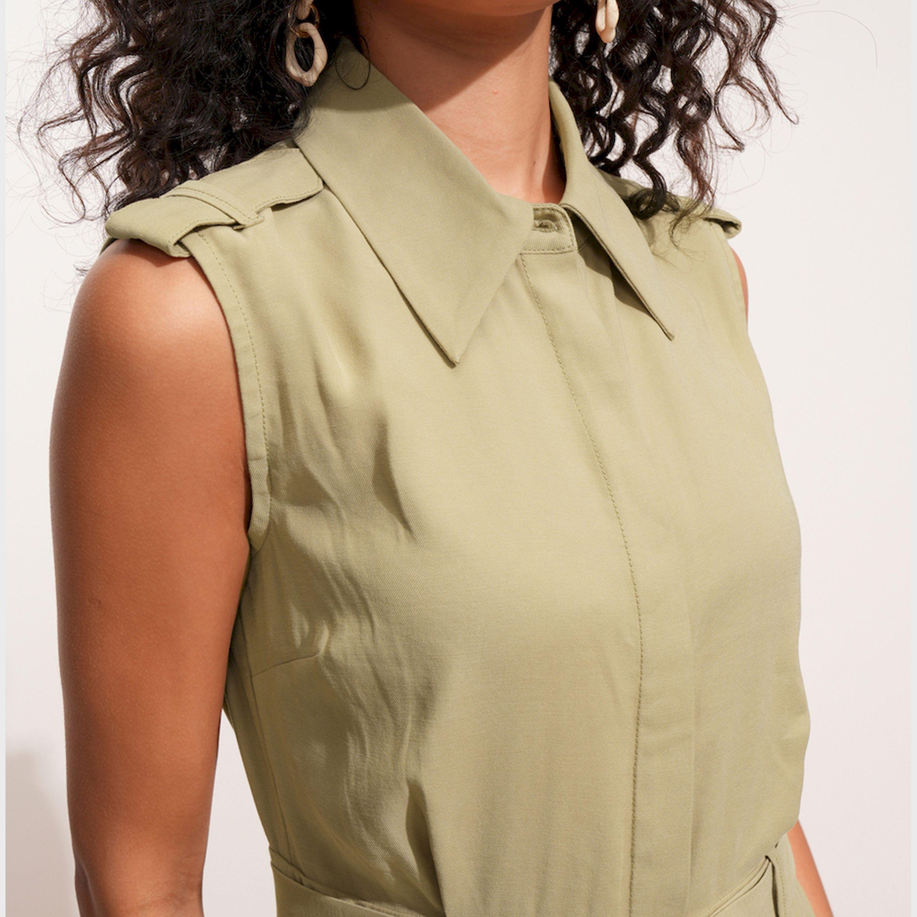 طوكيو توكيز - جمبسوت سادة بدون أكمام مع حزام-women-clothing-jumpsuits-image-5
