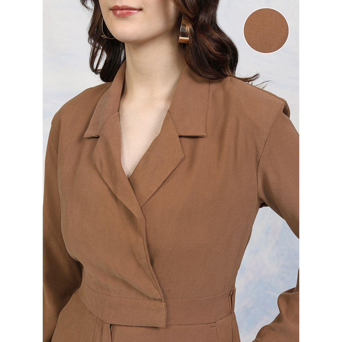 جمبسوت سادة بأرجل مستقيمة مع حزام طوكيو توكيز × ستايلي-women-clothing-jumpsuits-image-5