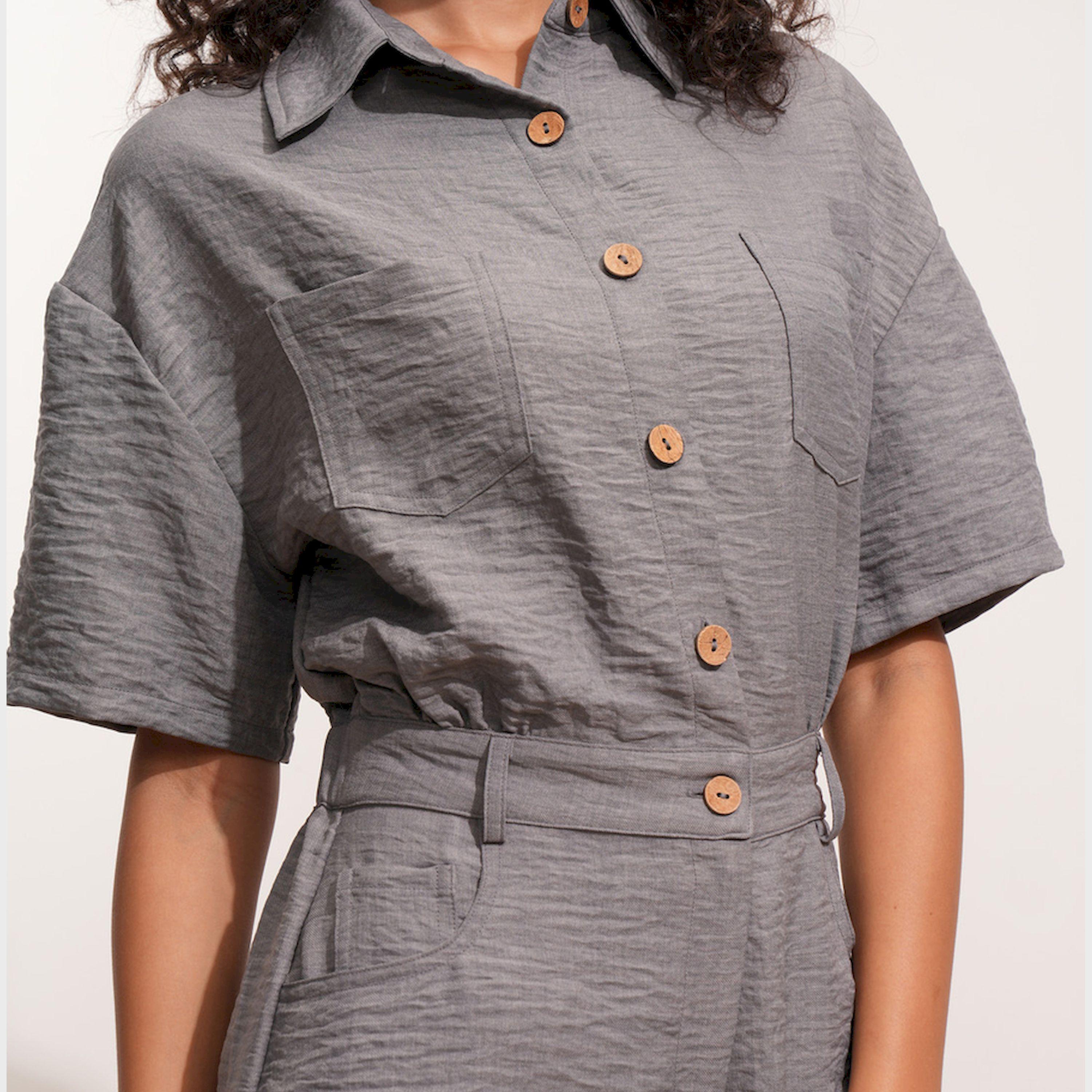 طوكيو توكيز - جمبسوت منقوش مع تفاصيل أزرار وياقة-women-clothing-jumpsuits-image-6
