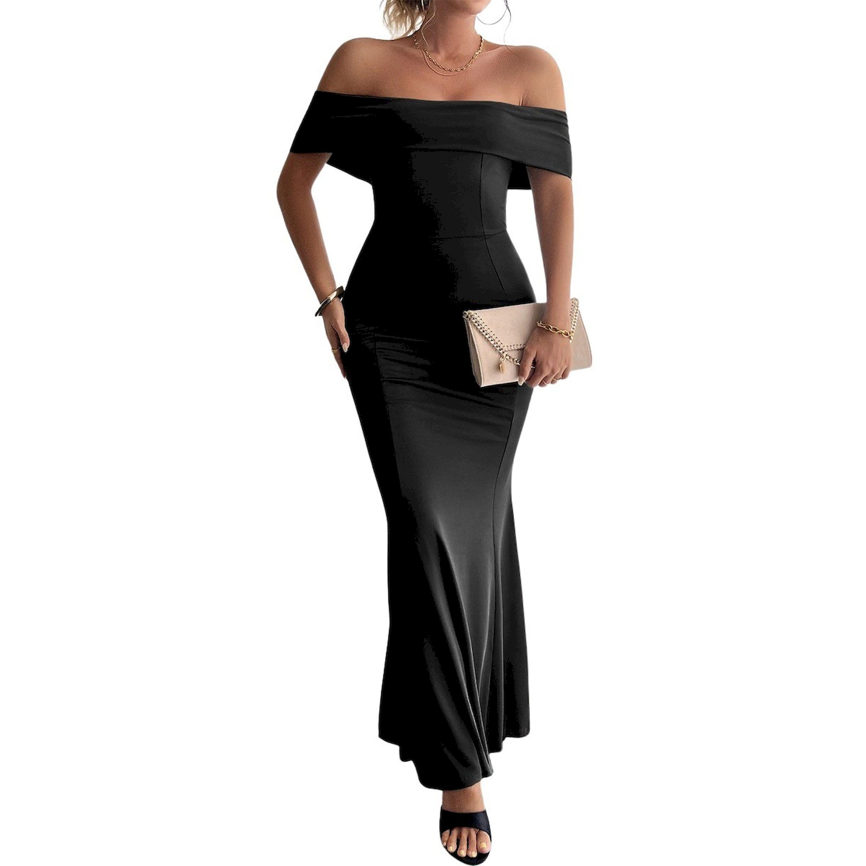 Take Two Off Shoulder Solid Maxi Party Dress-women-clothing-dresses-image-3