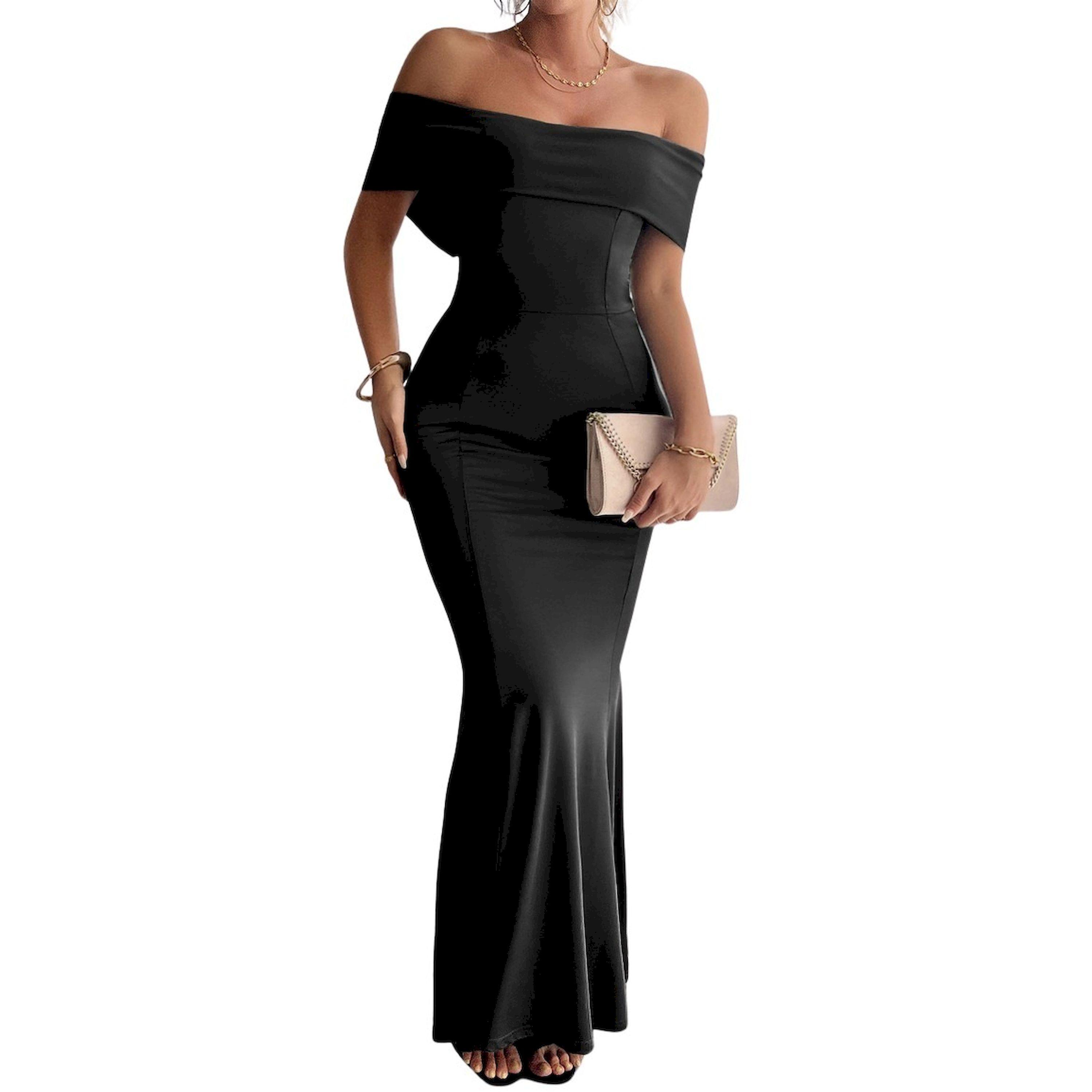 Take Two Off Shoulder Solid Maxi Party Dress-women-clothing-dresses-image-5