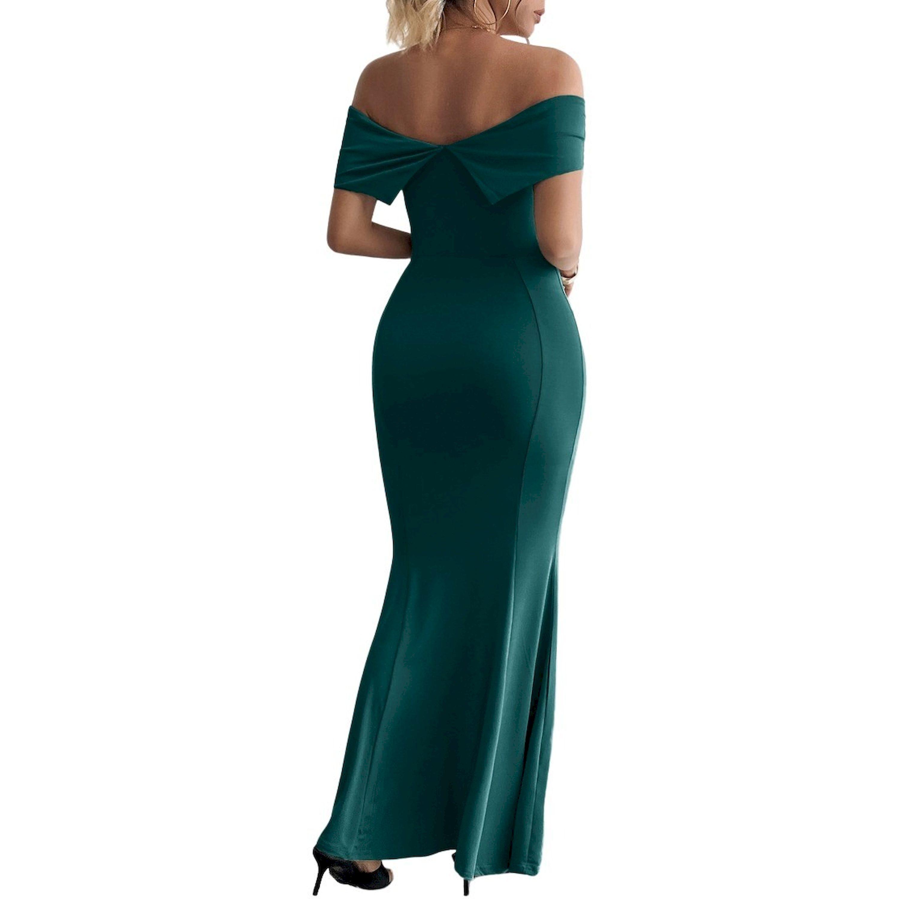 Take Two Off Shouder Solid Maxi Party Dress-women-clothing-dresses-image-2