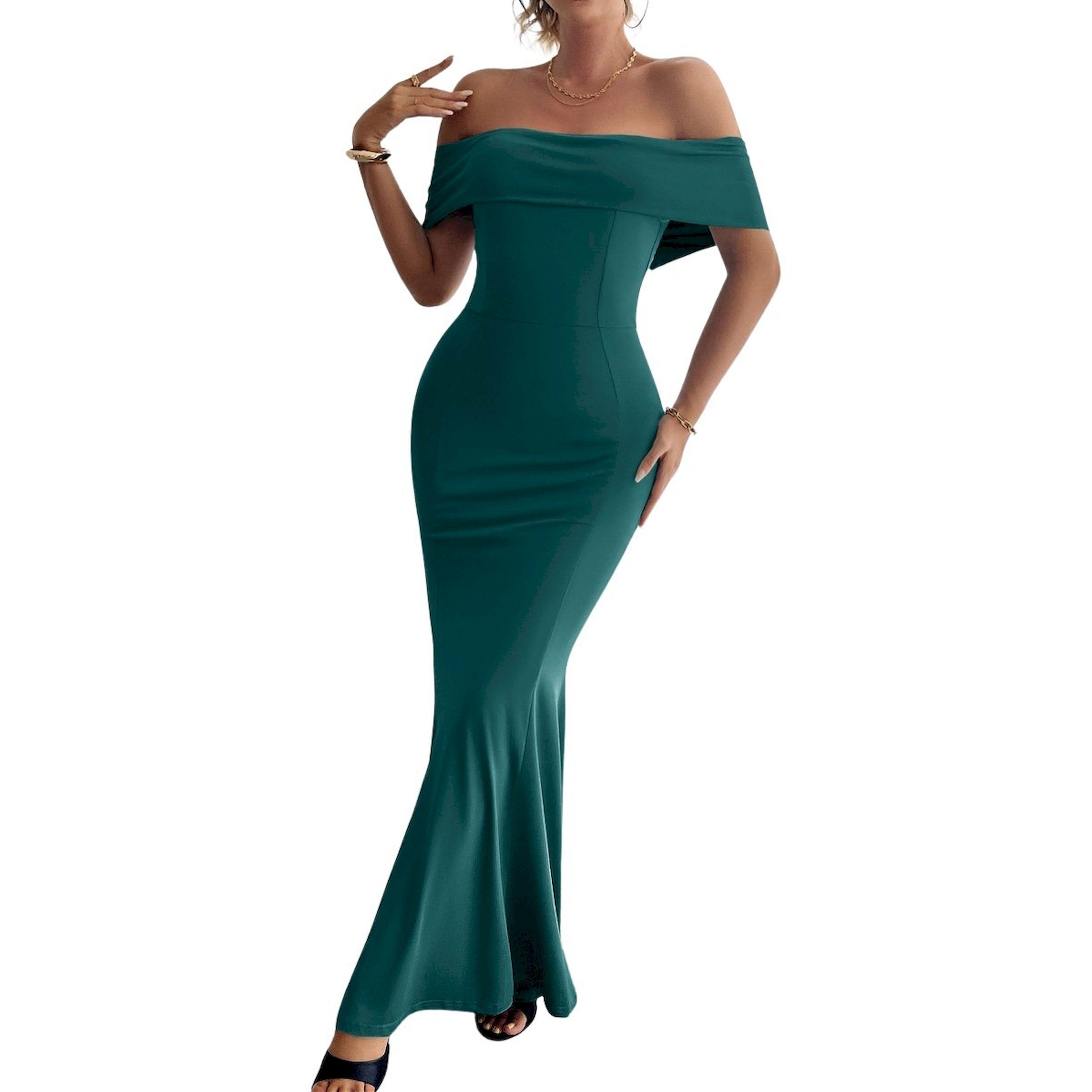 Take Two Off Shouder Solid Maxi Party Dress-women-clothing-dresses-image-5