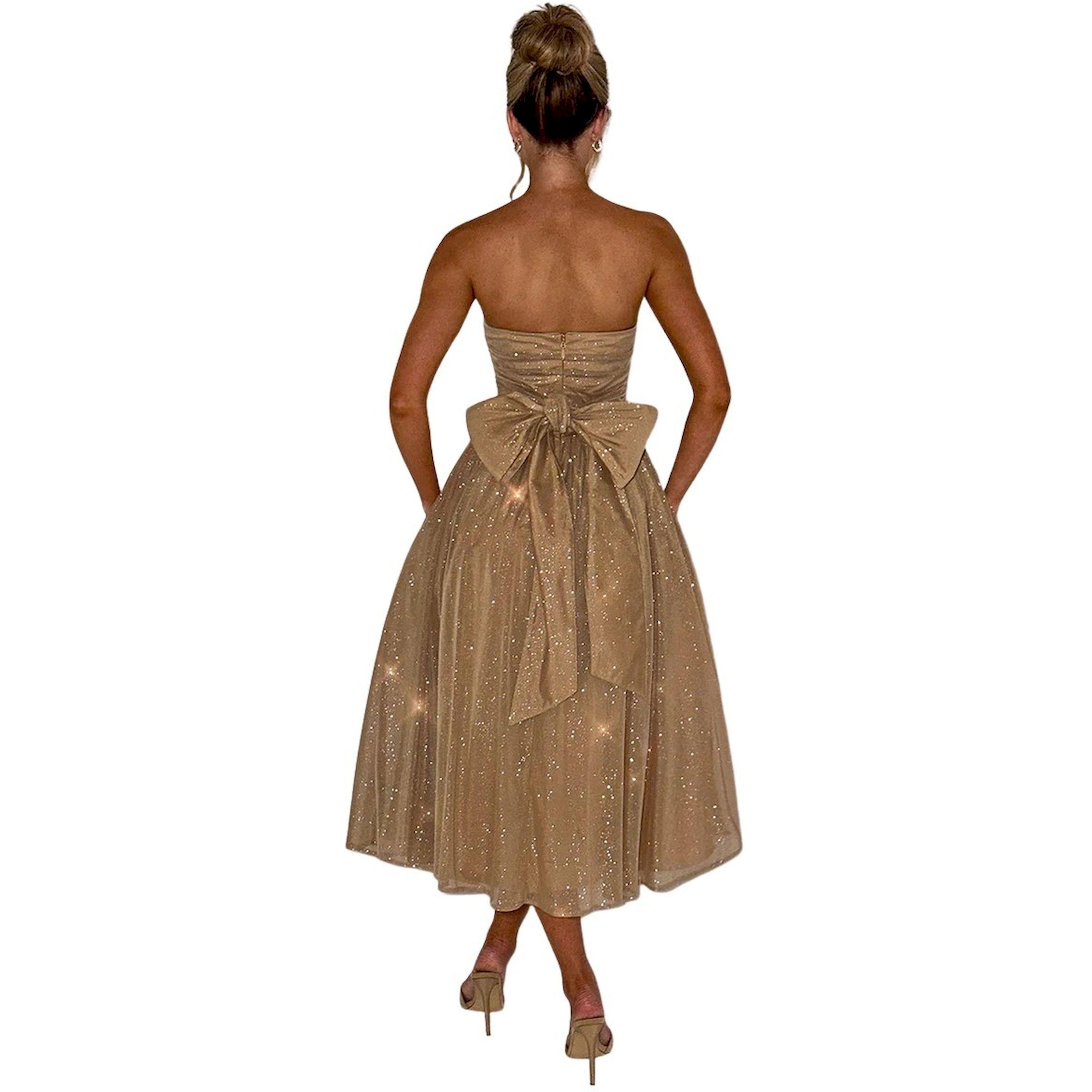 فستان ميدي بحافة واسعة وأكتاف مكشوفة-women-clothing-dresses-image-5