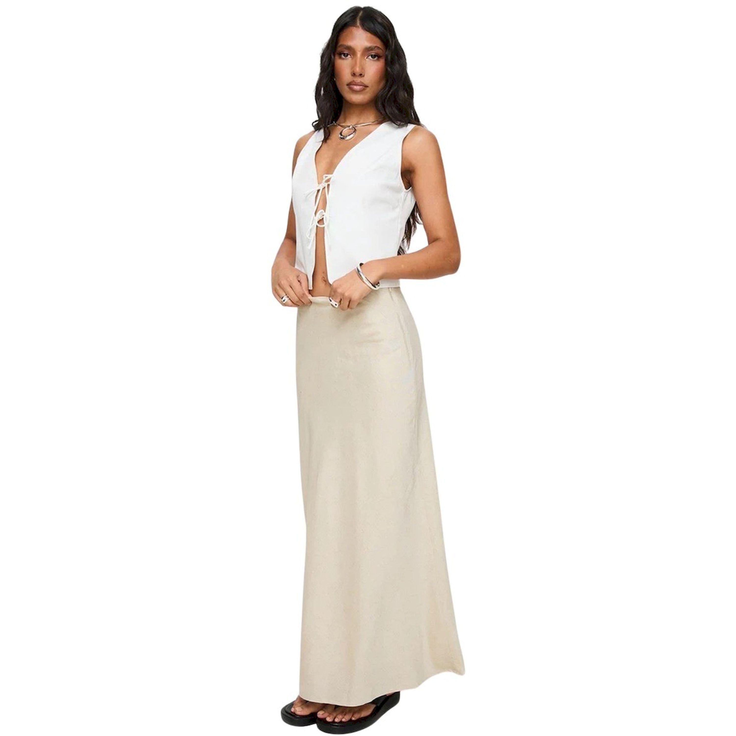 تنورة طويلة سادة بحافة واسعة-women-clothing-bottoms-skirts-image-1