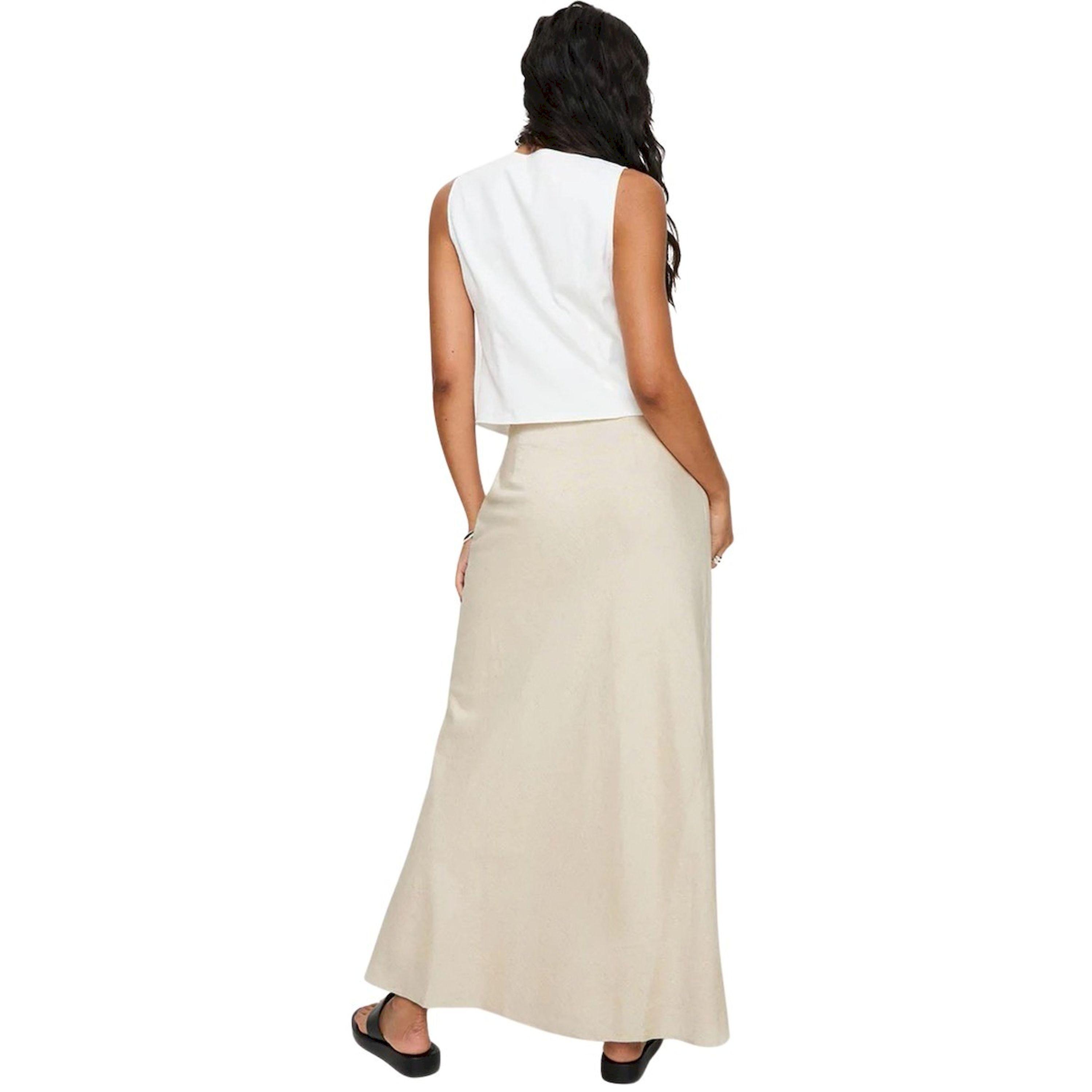تنورة طويلة سادة بحافة واسعة-women-clothing-bottoms-skirts-image-2