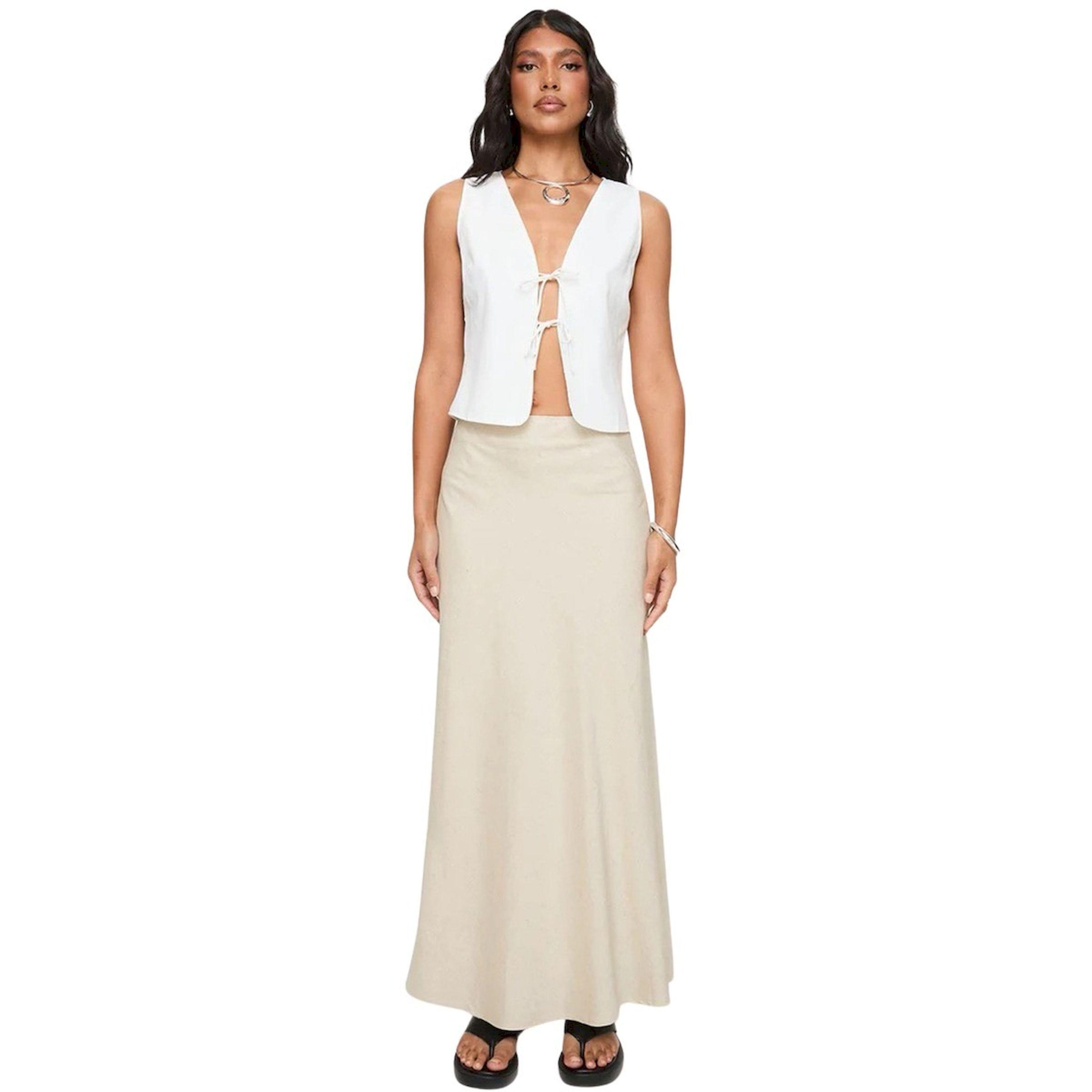 تنورة طويلة سادة بحافة واسعة-women-clothing-bottoms-skirts-image-5