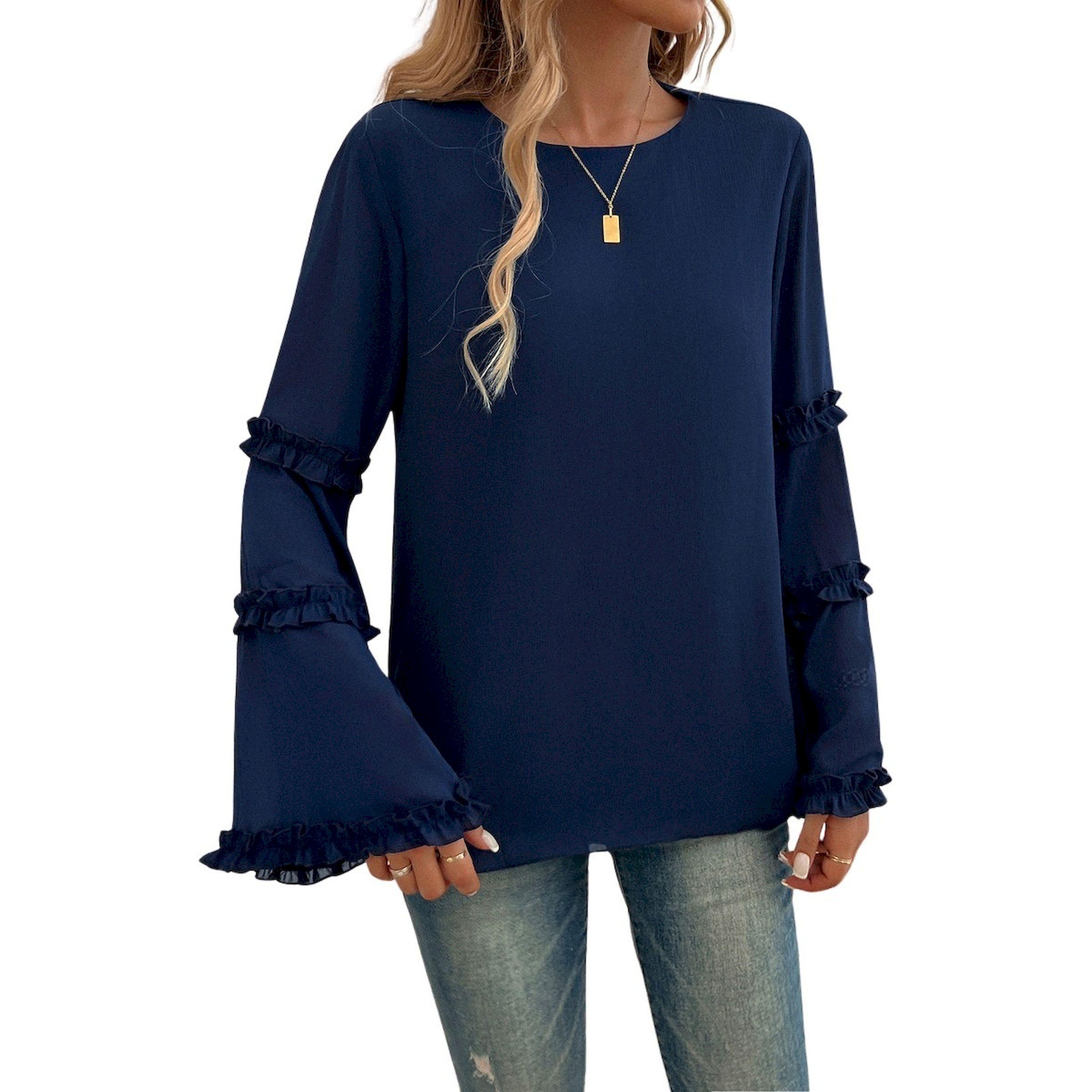 Take Two Solid Round Neck Long Sleeve Top-women-clothing-shirtsandblouses-blouses-image-3