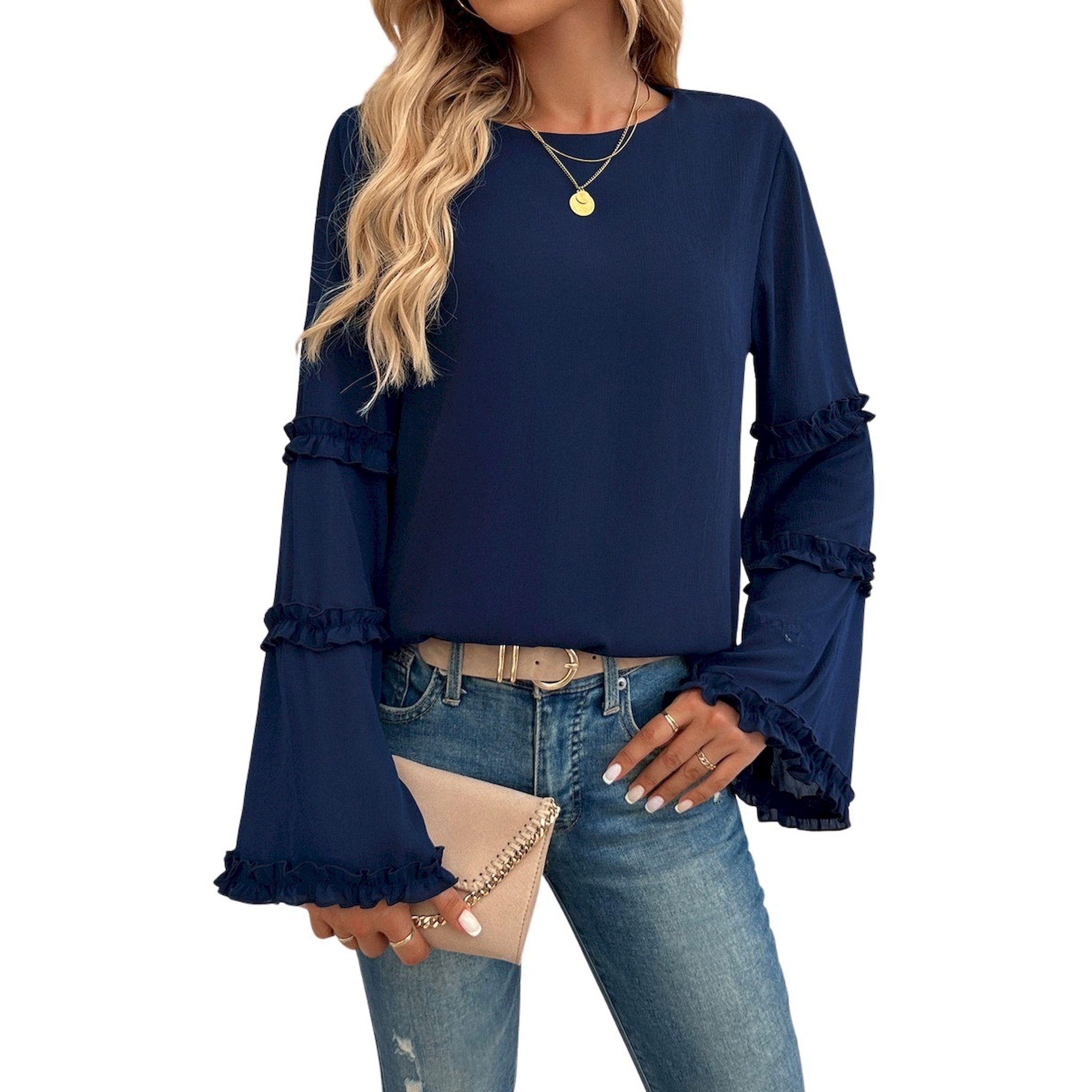 Take Two Solid Round Neck Long Sleeve Top-women-clothing-shirtsandblouses-blouses-image-5