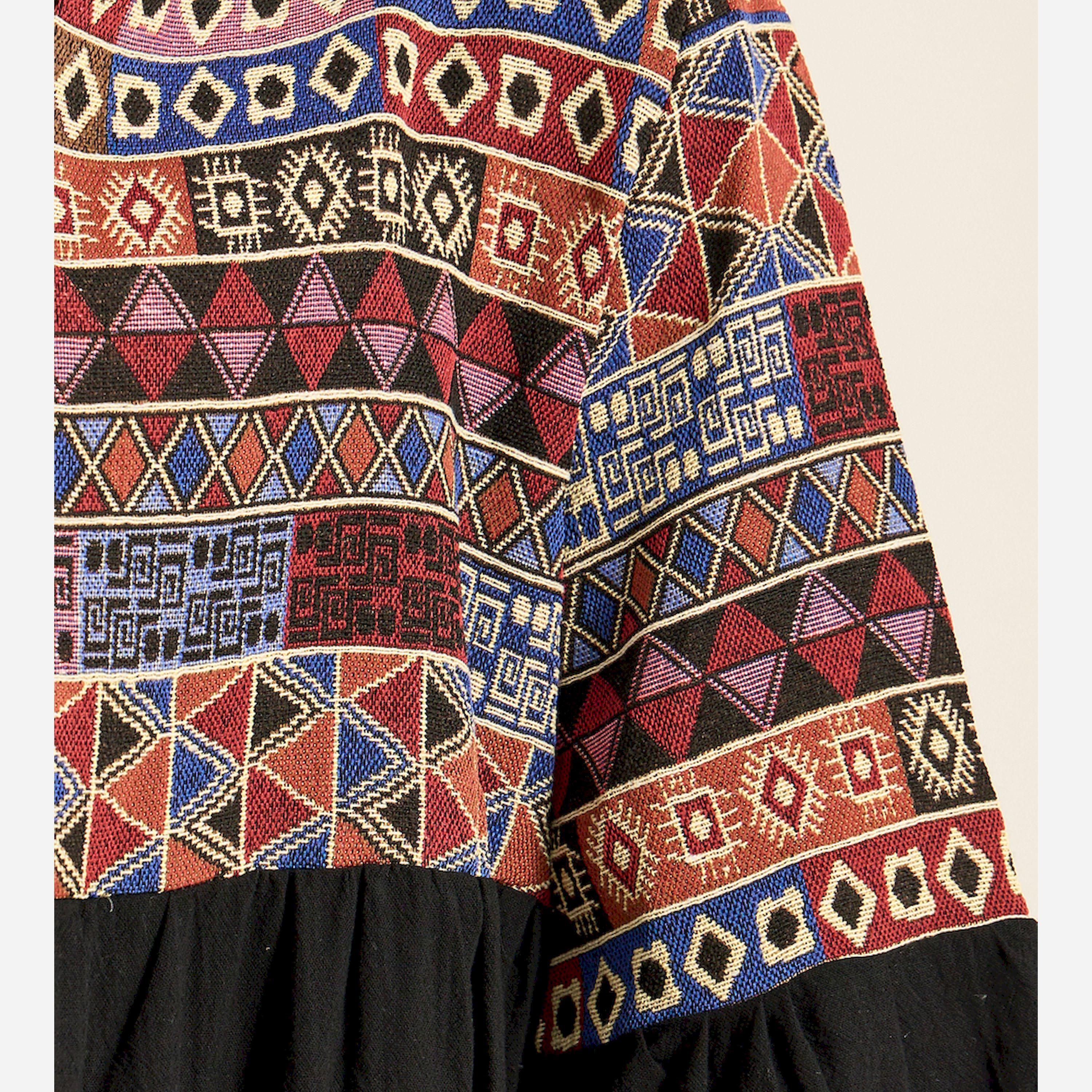 كيمونو بتفاصيل مُطرزة مع قصة عادية-women-arabicclothing-abayas-image-4