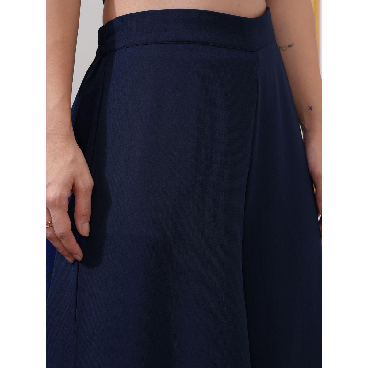 Vishudh X Styli Set of 3 - Embroidered Top, Palazzo and Shrug-women-clothing-coordsets-image-6