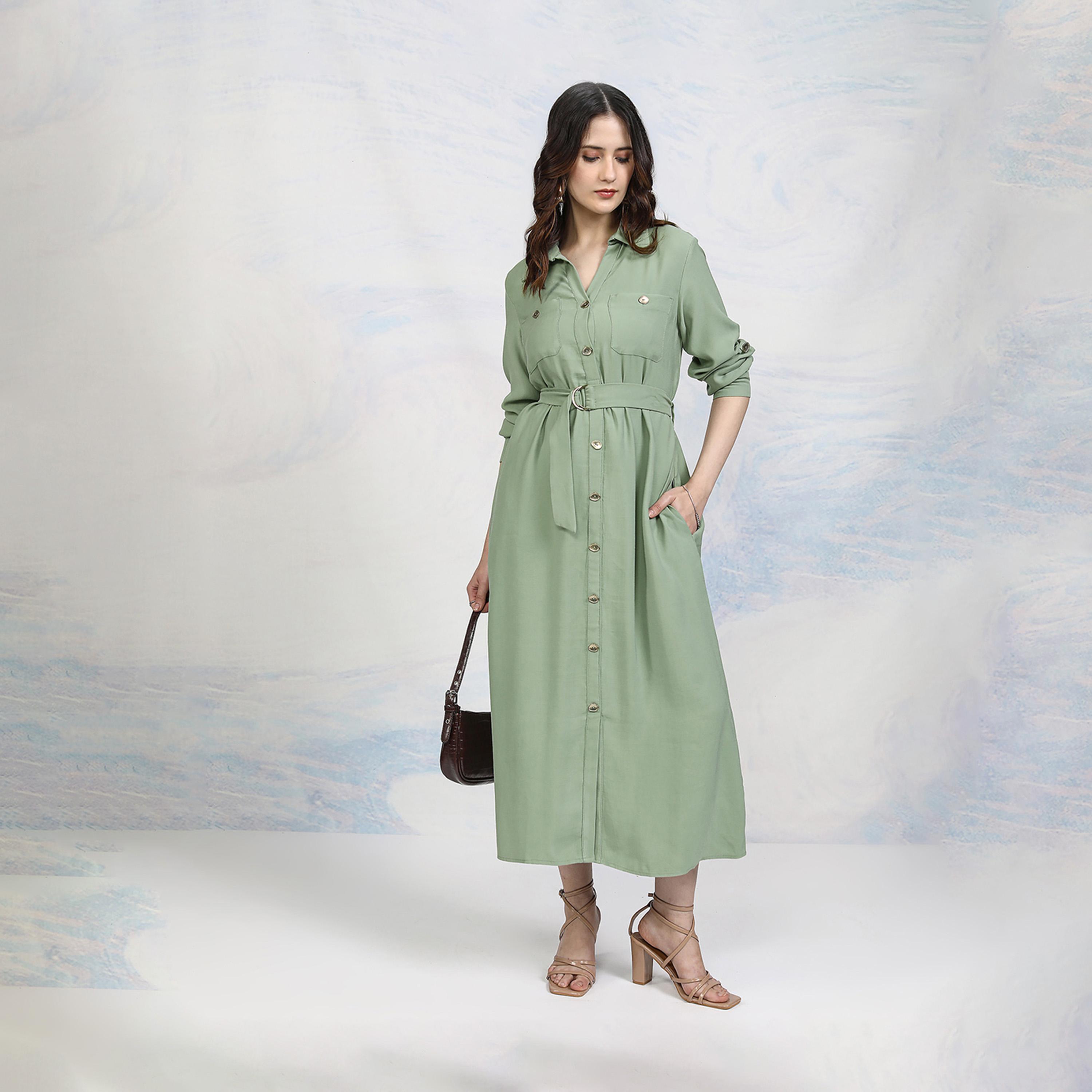 فيشود ستايلي - فستان ماكسي متعدد الطبقات بطبعة زهور-women-clothing-dresses-image-2