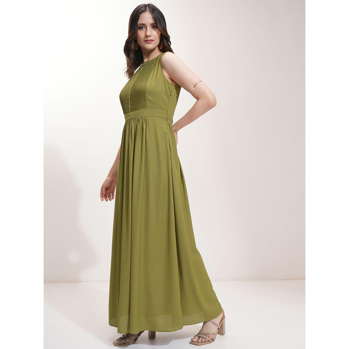 Tokyo Talkies X Styli Pintuck Panel Sleeveless A-Line Maxi Dress-women-clothing-dresses-image-4