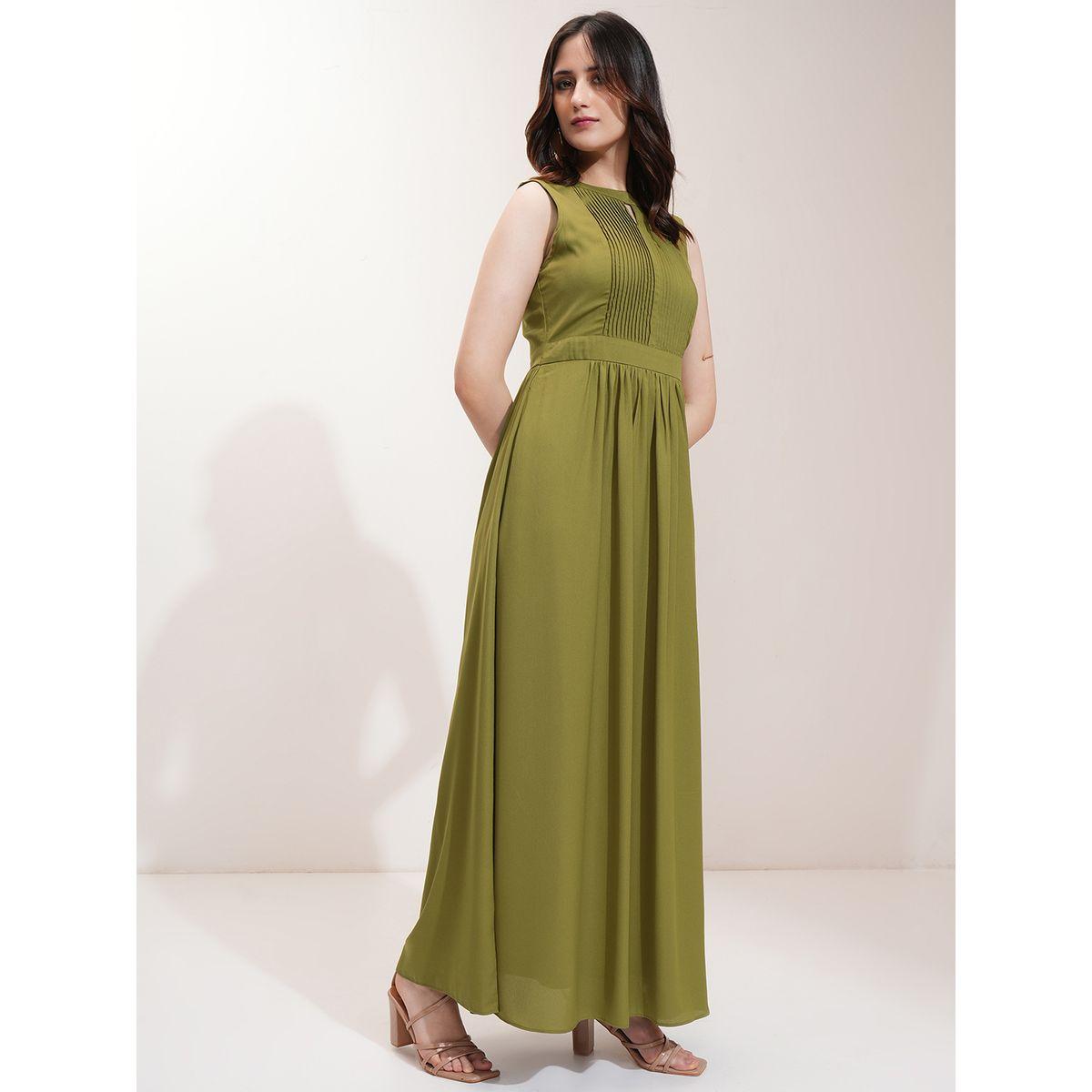 Tokyo Talkies X Styli Pintuck Panel Sleeveless A-Line Maxi Dress-women-clothing-dresses-image-6
