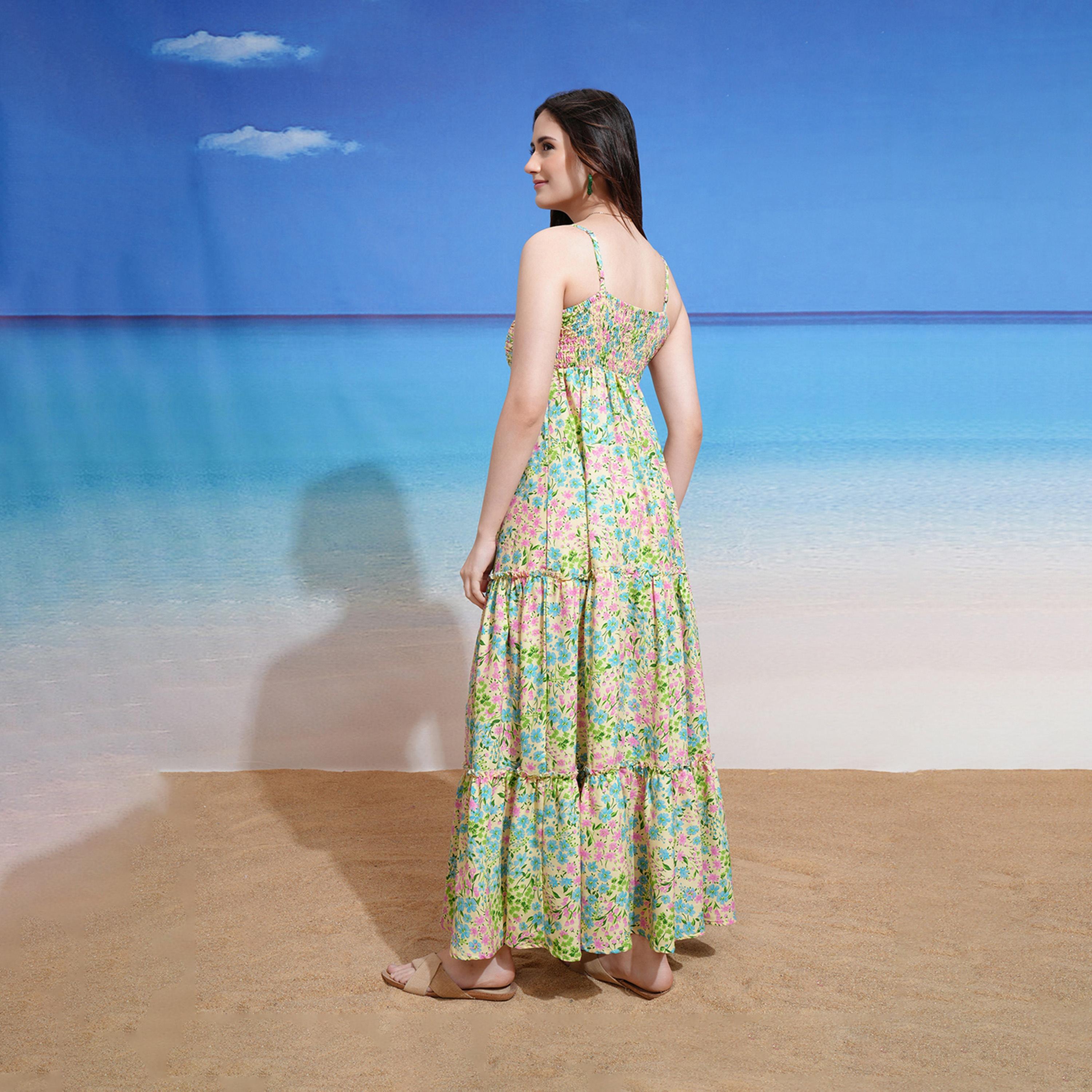 Tokyo Talkies X Styli All-Over Floral Print Strappy Tiered Maxi Dress-women-clothing-dresses-image-4