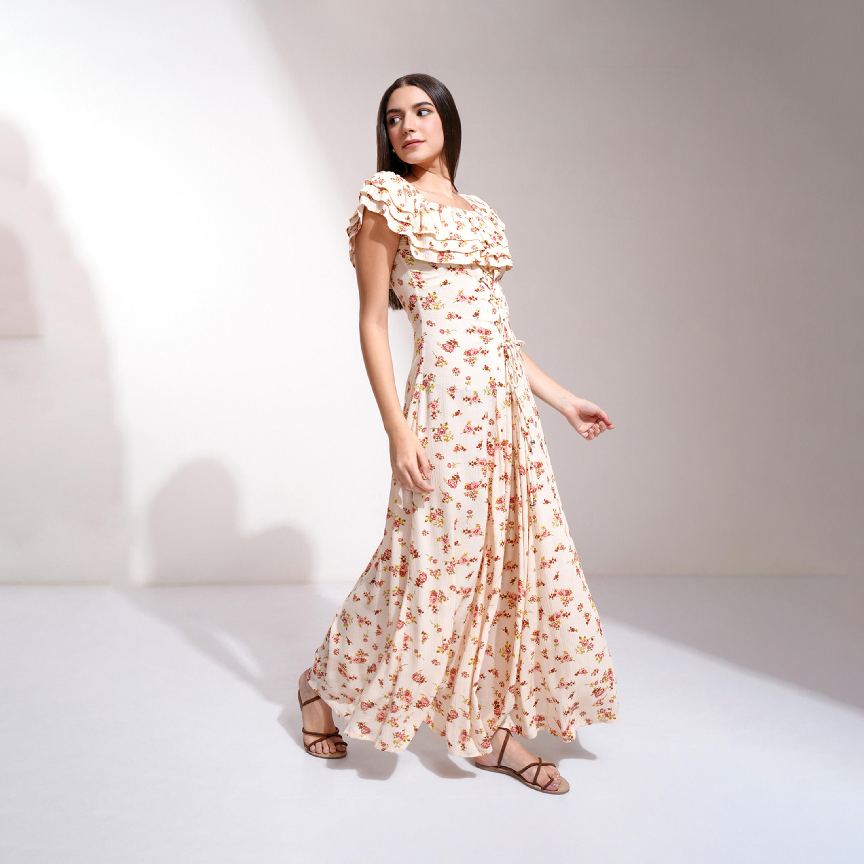فيشود ستايلي - فستان ماكسي متعدد الطبقات بطبعة زهور-women-clothing-dresses-image-3
