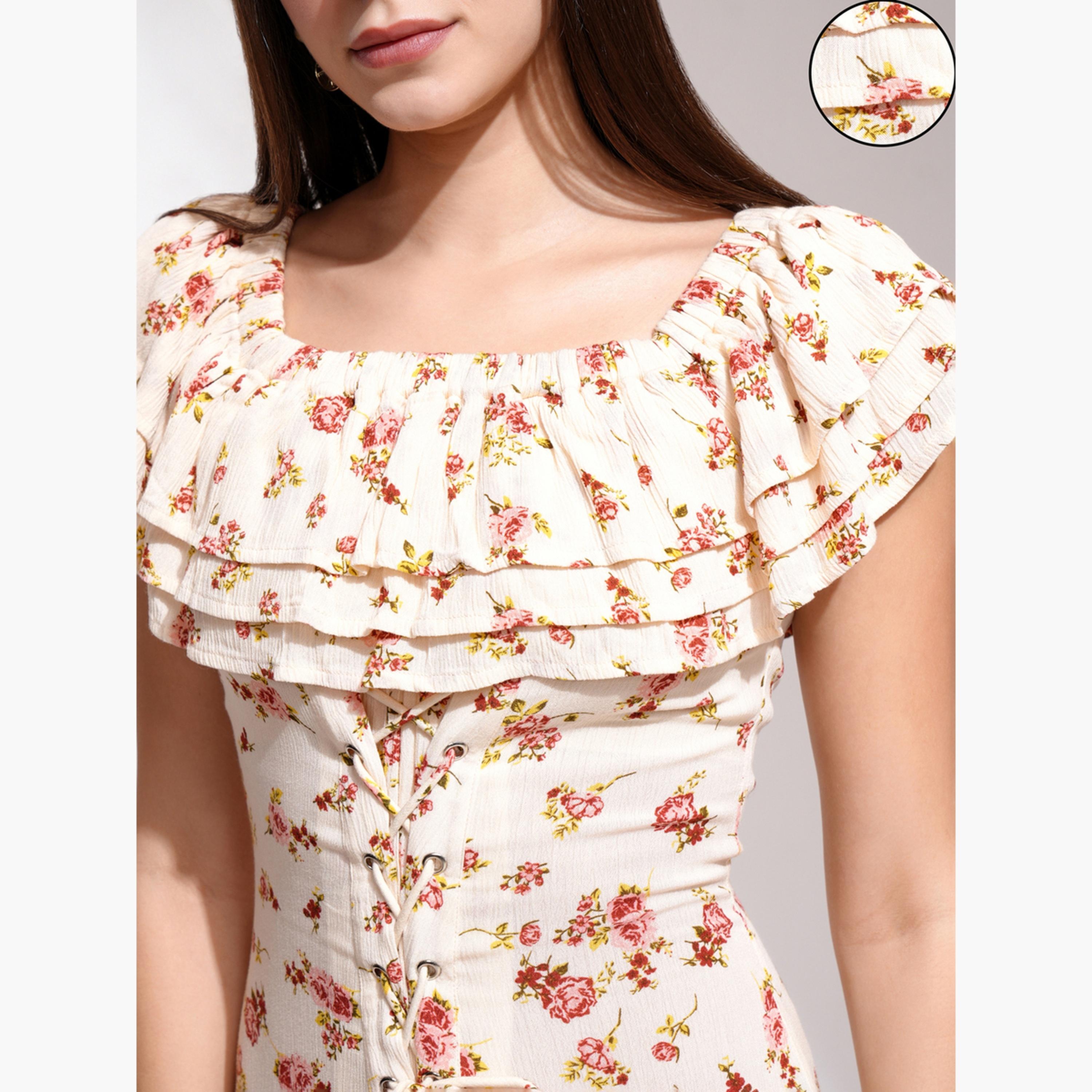 فيشود ستايلي - فستان ماكسي متعدد الطبقات بطبعة زهور-women-clothing-dresses-image-6