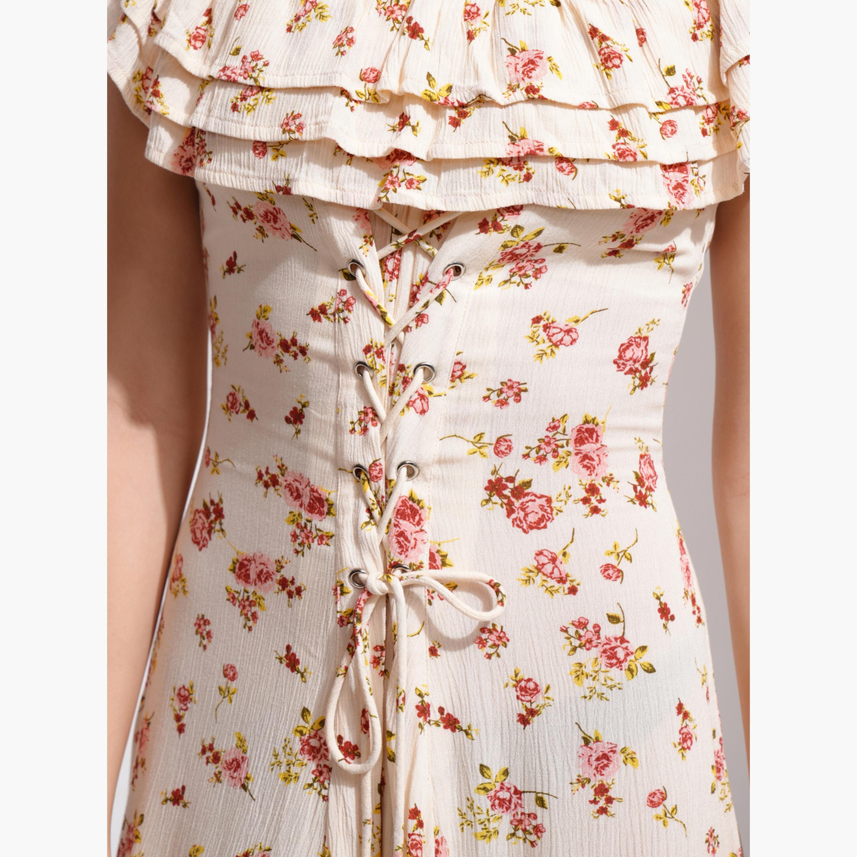 فيشود ستايلي - فستان ماكسي متعدد الطبقات بطبعة زهور-women-clothing-dresses-image-7