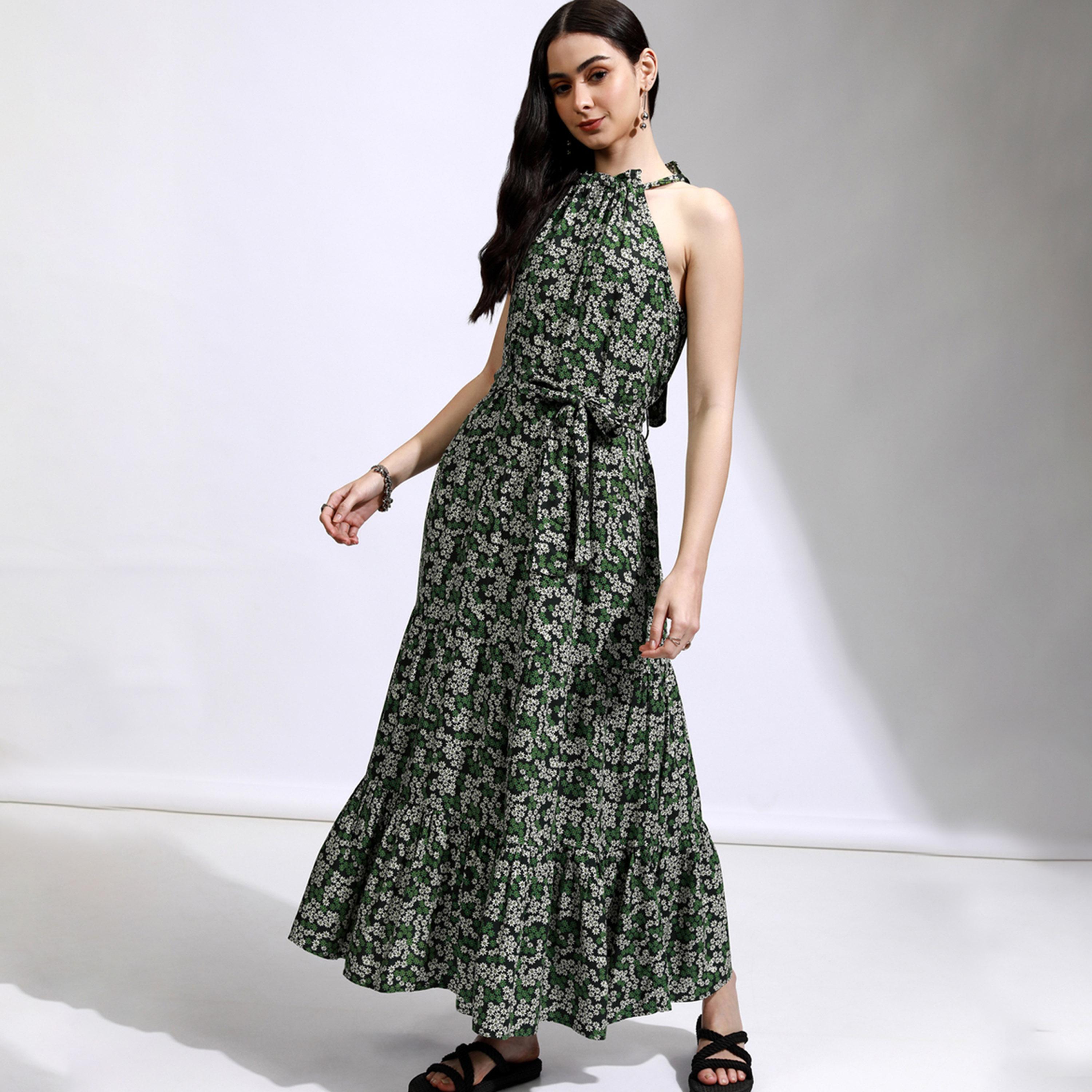فيشود ستايلي - فستان ماكسي متعدد الطبقات بطبعة زهور-women-clothing-dresses-image-3