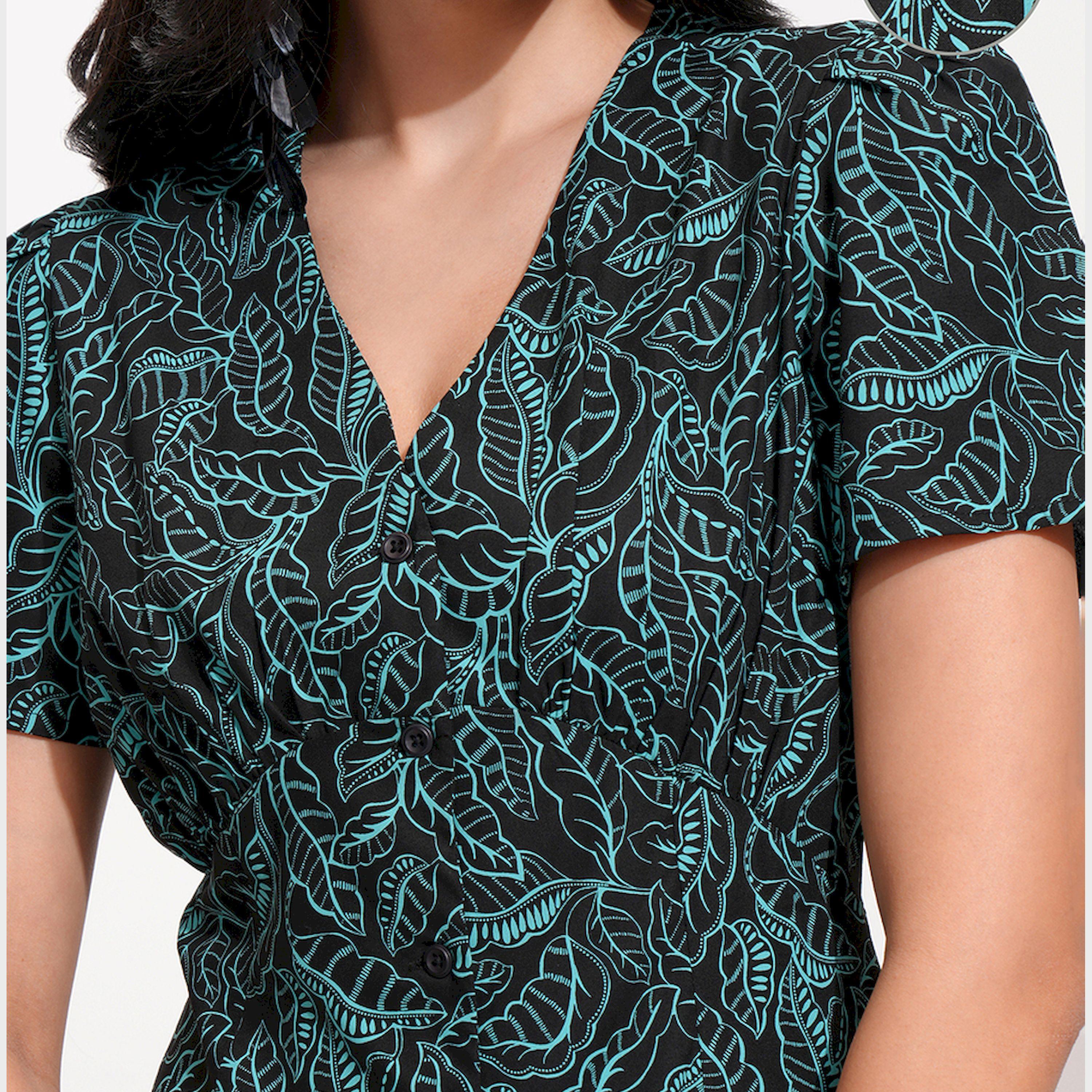 Tokyo Talkies X Styli All-Over Print V-Neck A-Line Midi Dress-women-clothing-dresses-image-6