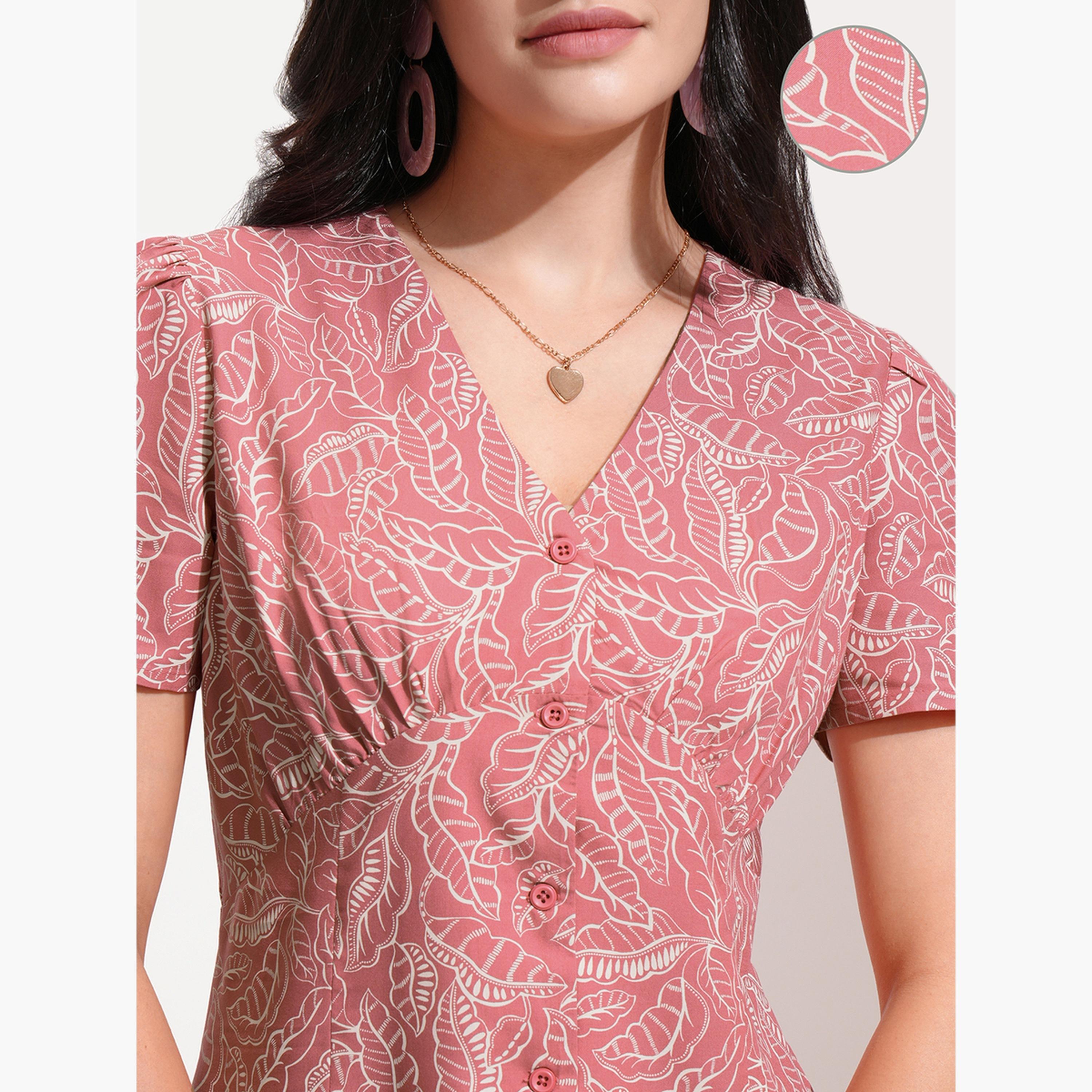 فيشود ستايلي - فستان ماكسي متعدد الطبقات بطبعة زهور-women-clothing-dresses-image-6