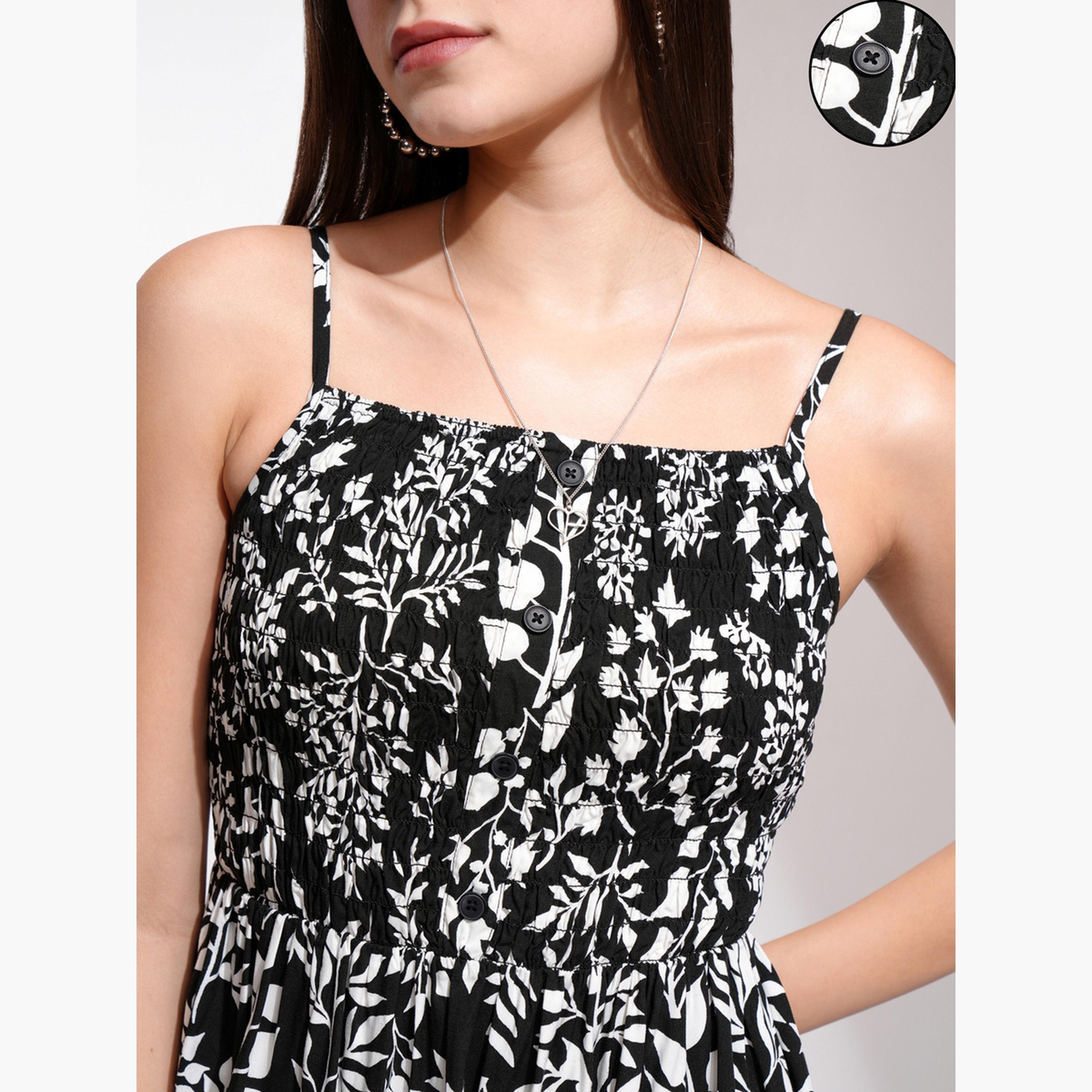 فيشود ستايلي - فستان ماكسي متعدد الطبقات بطبعة زهور-women-clothing-dresses-image-7