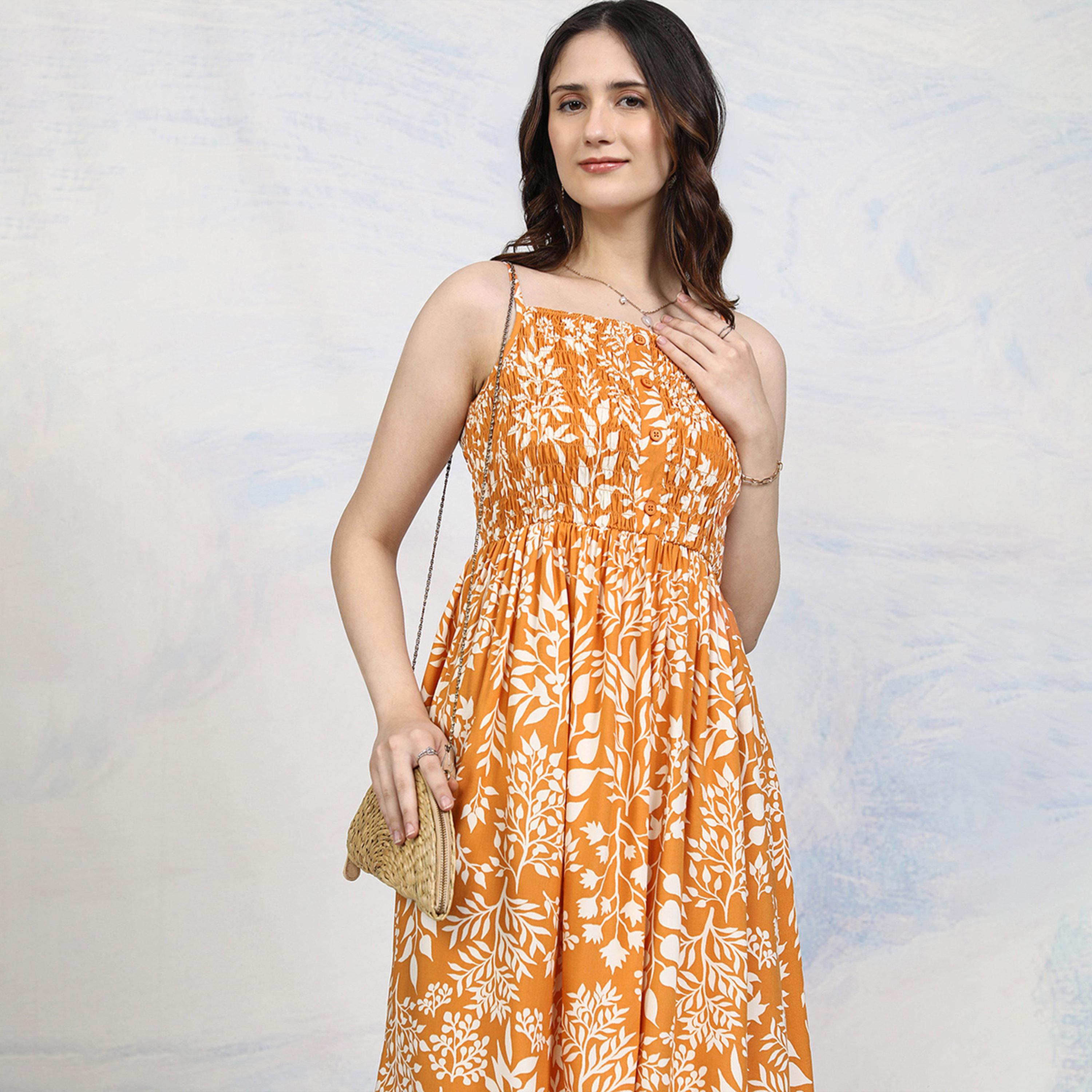 فيشود ستايلي - فستان ماكسي متعدد الطبقات بطبعة زهور-women-clothing-dresses-image-5
