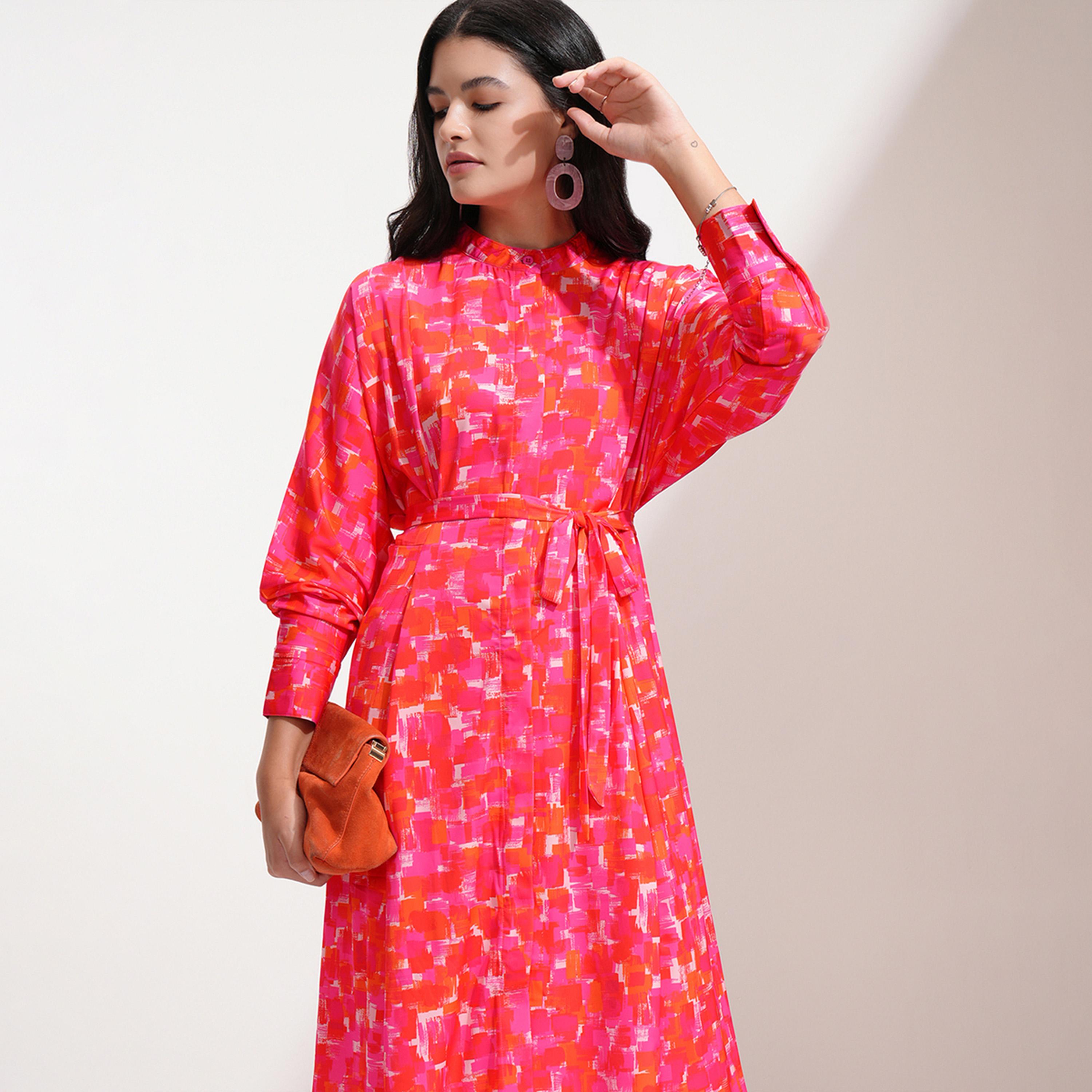 فيشود ستايلي - فستان ماكسي متعدد الطبقات بطبعة زهور-women-clothing-dresses-image-5