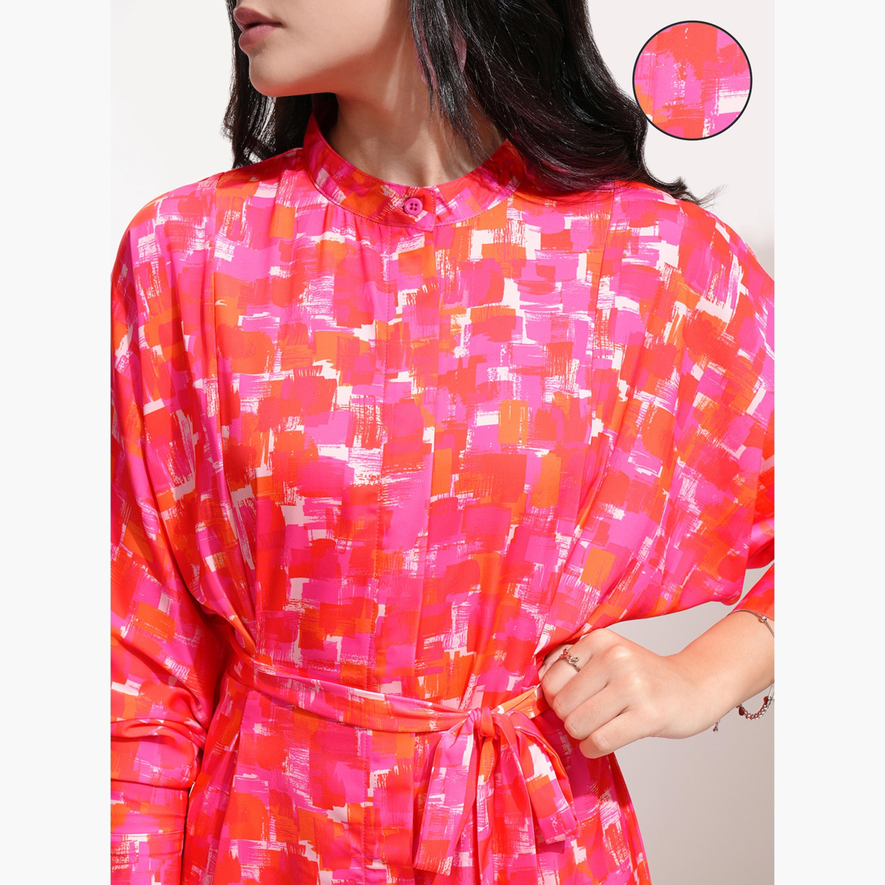 فيشود ستايلي - فستان ماكسي متعدد الطبقات بطبعة زهور-women-clothing-dresses-image-6