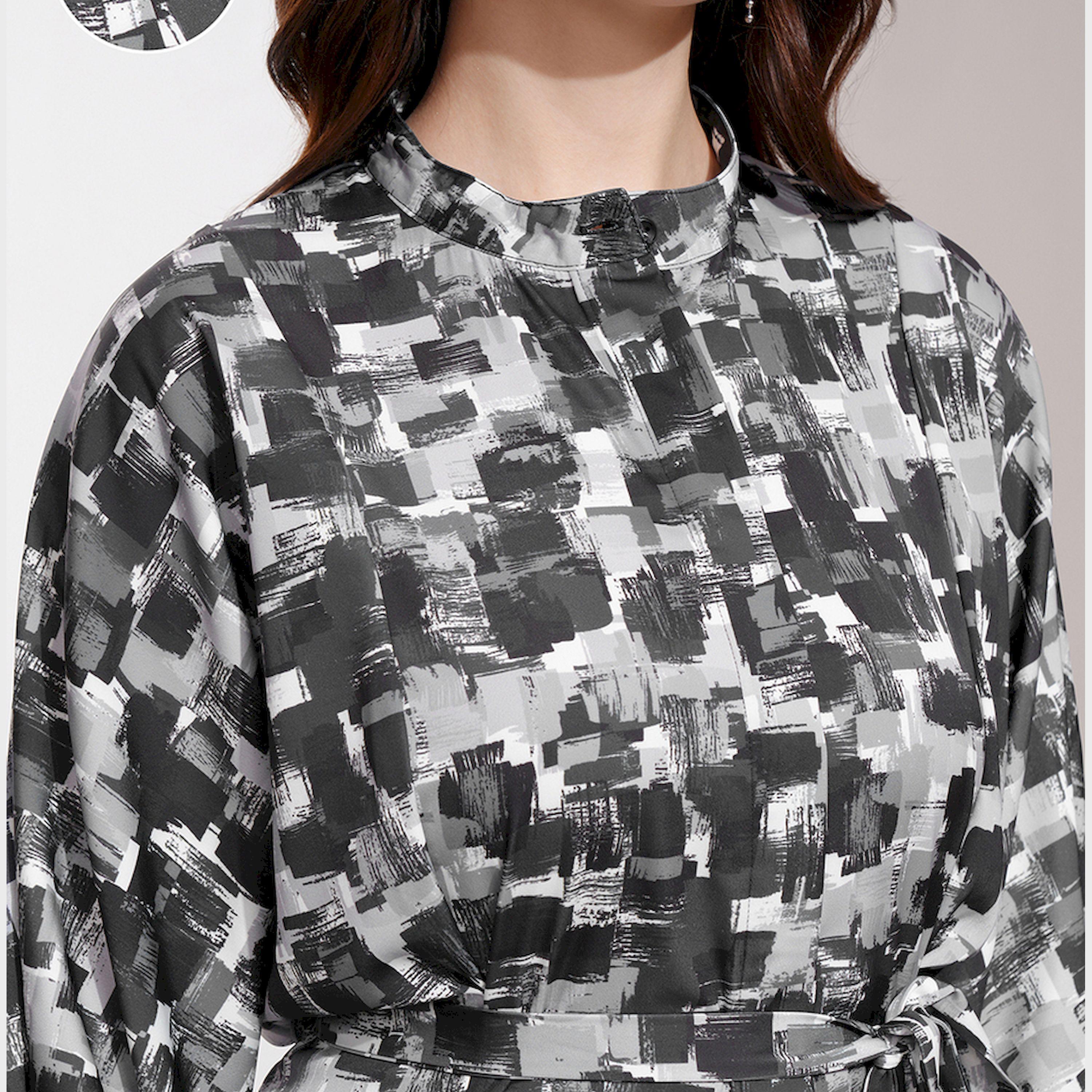 Tokyo Talkies X Styli All-Over Print Batwing Sleeve A-Line Midi Dress-women-clothing-dresses-image-6