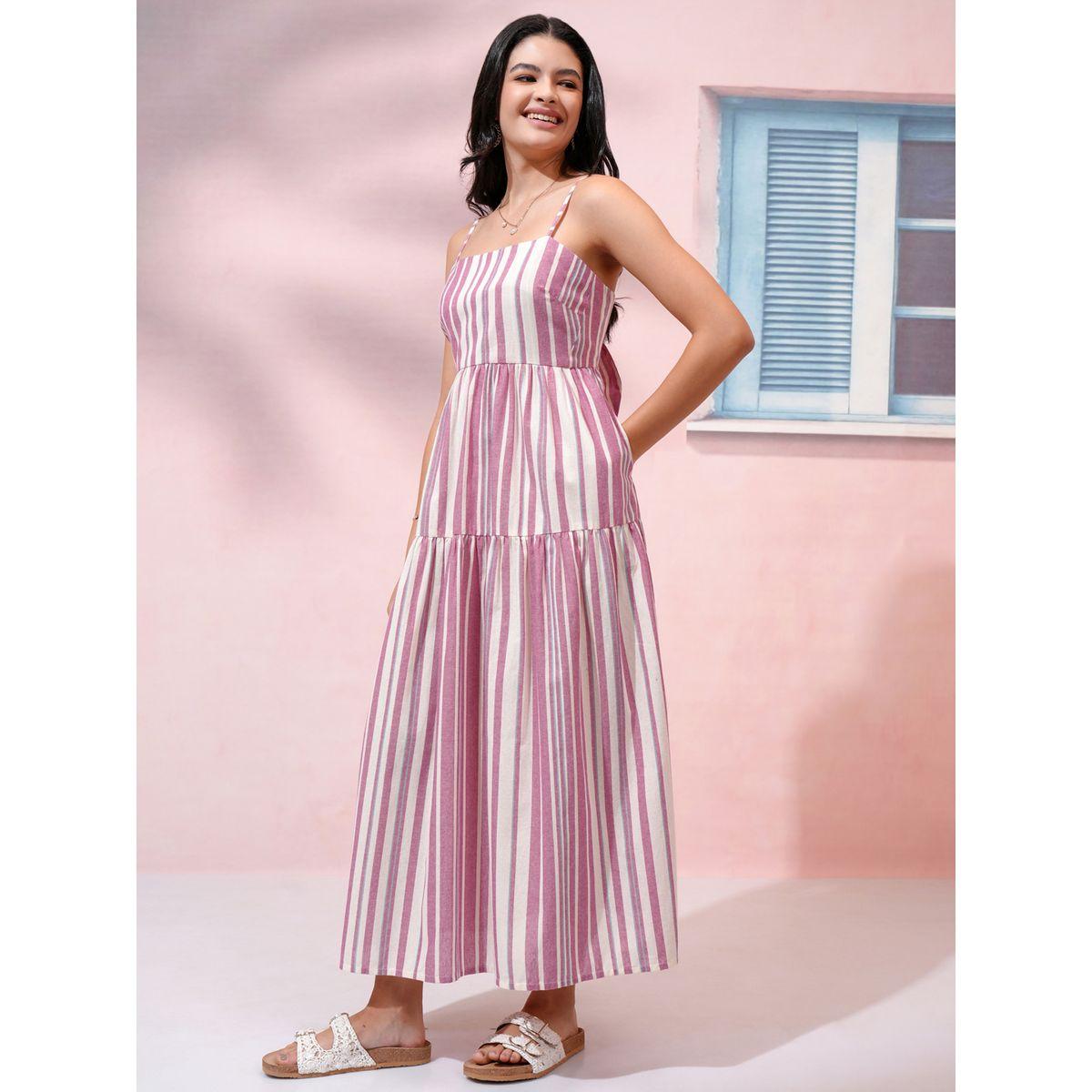 Vishudh X Styli Striped Strappy A-Line Maxi Dress-women-clothing-dresses-image-3