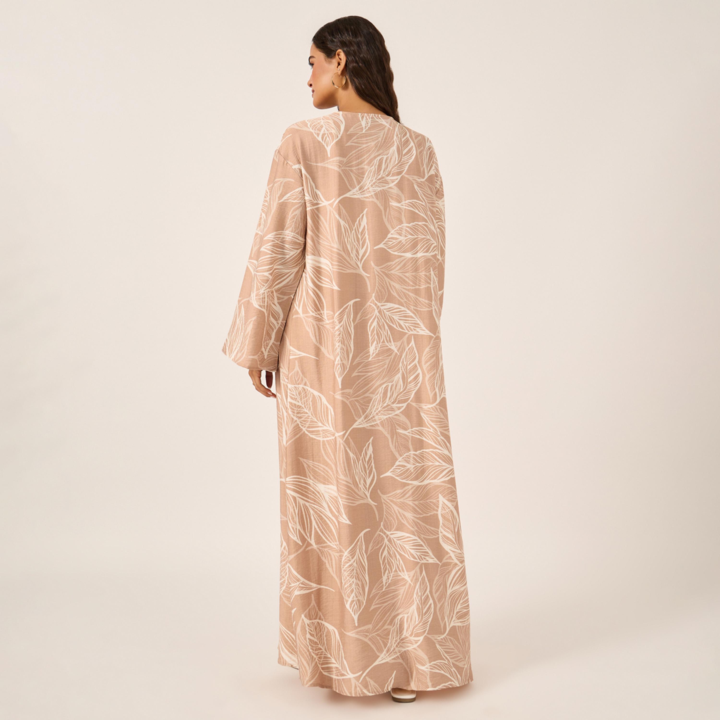 Styli Floral Print Kimono and Wide Leg Trousers Co-Ords-women-clothing-coordsets-image-5
