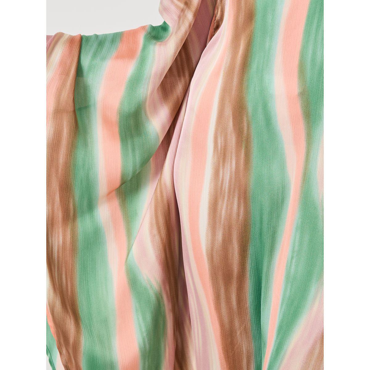Styli Tie and Dye Print One Shoulder Neck Kaftan Maxi Dress-women-clothing-dresses-image-4