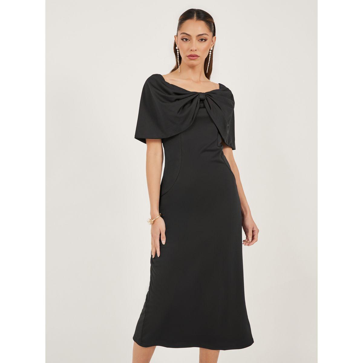 فستان ميدي بأكتاف مكشوفة-women-clothing-dresses-image-3