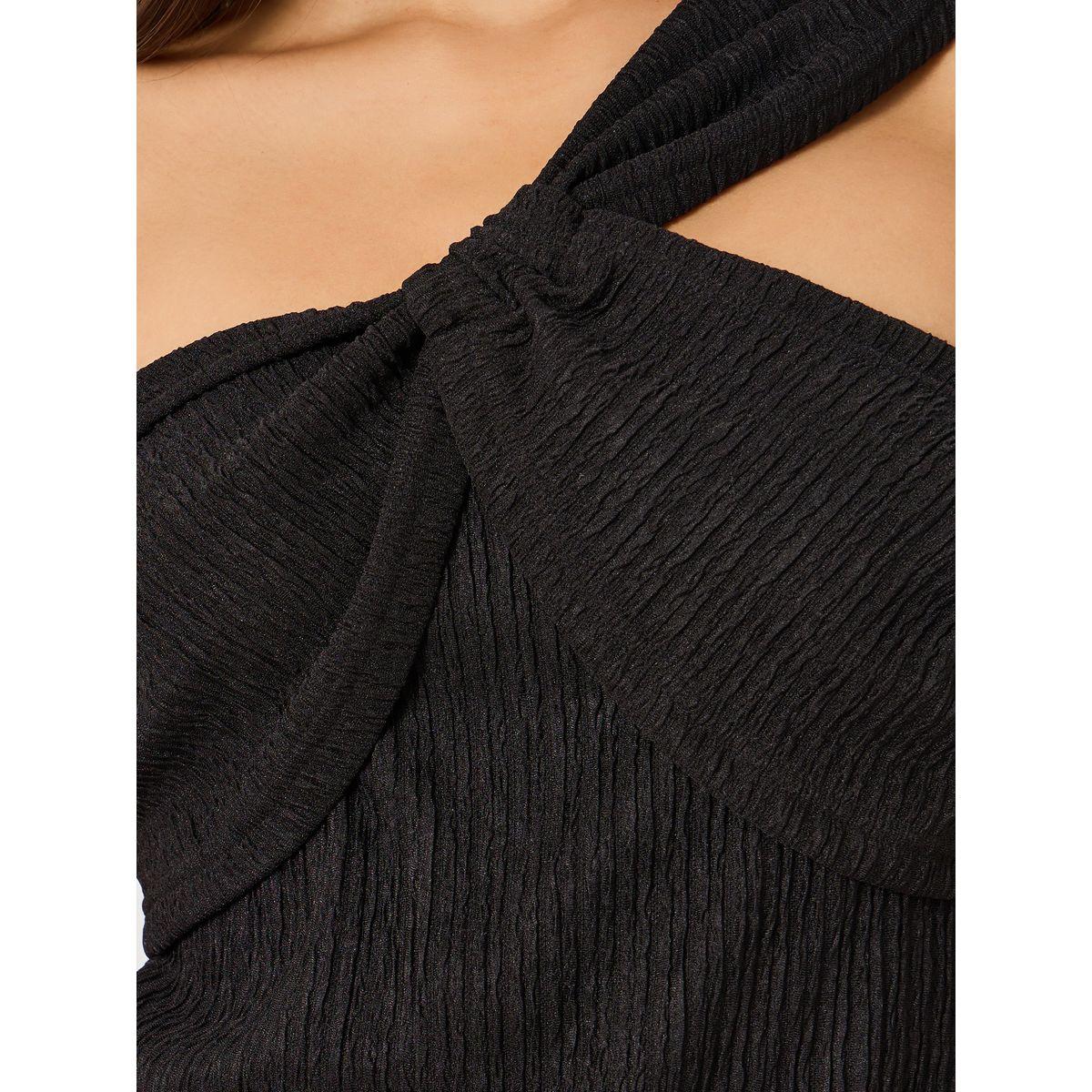 طقم منسق من تنورة وبلوزة بكتف واحد-women-clothing-coordsets-image-3