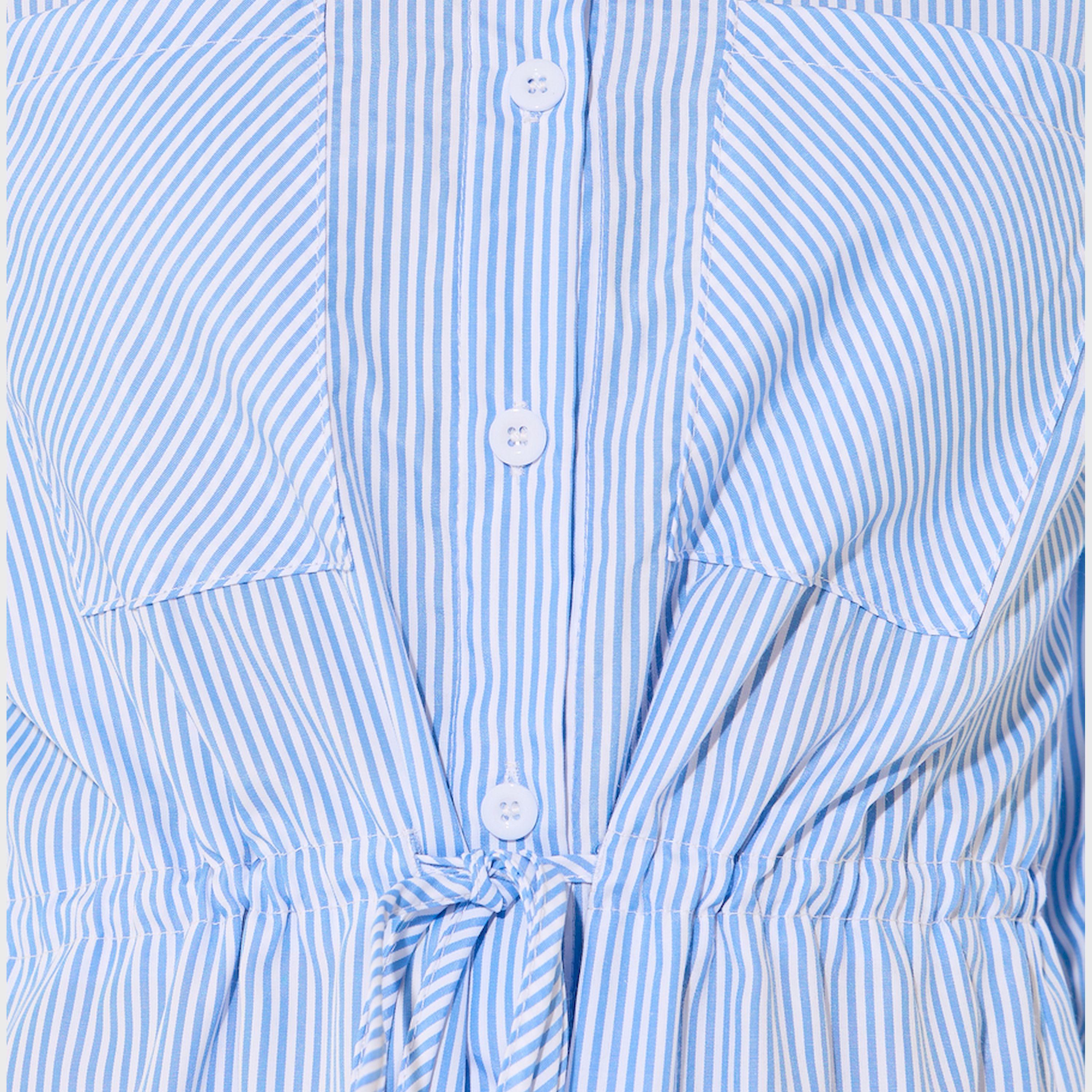 فستان ميدي مخطط بنمط قميص-women-clothing-dresses-image-5