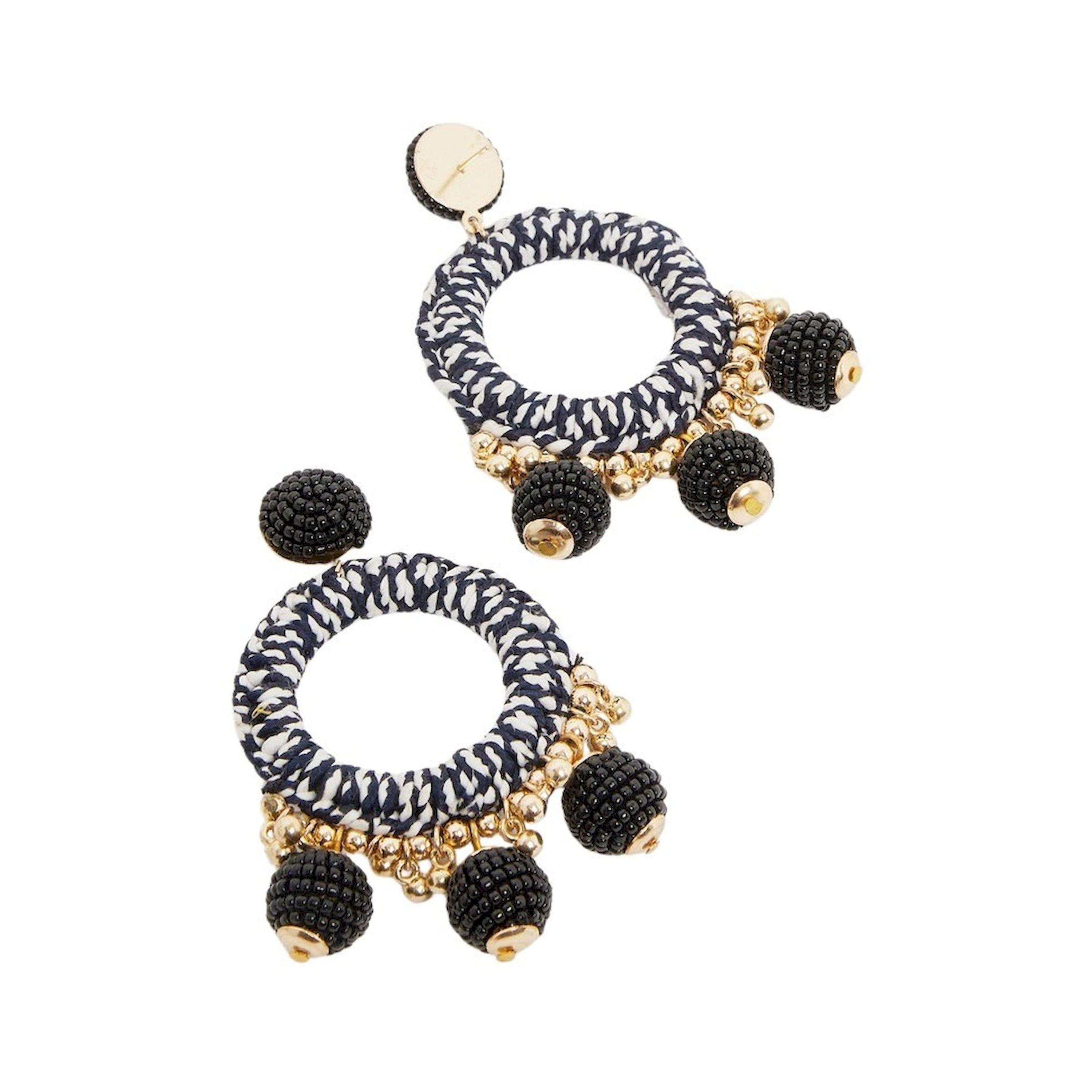 Styli Pompom Round Earrings-women-watchesandjewellery-jewellery-earrings-image-3