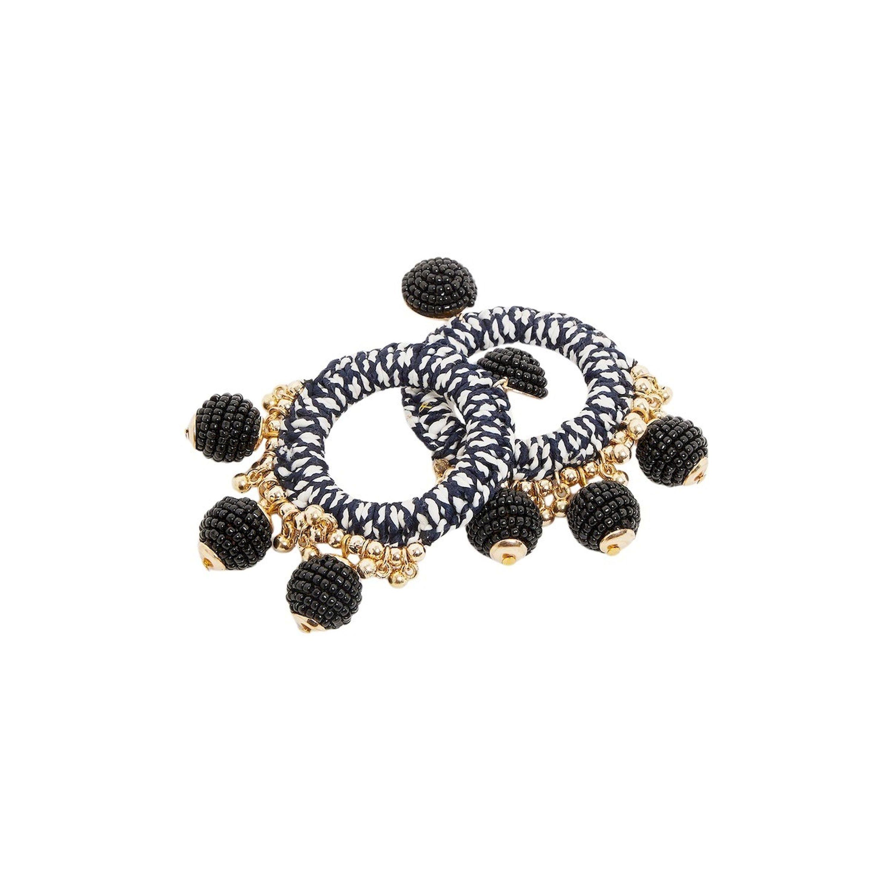 Styli Pompom Round Earrings-women-watchesandjewellery-jewellery-earrings-image-4