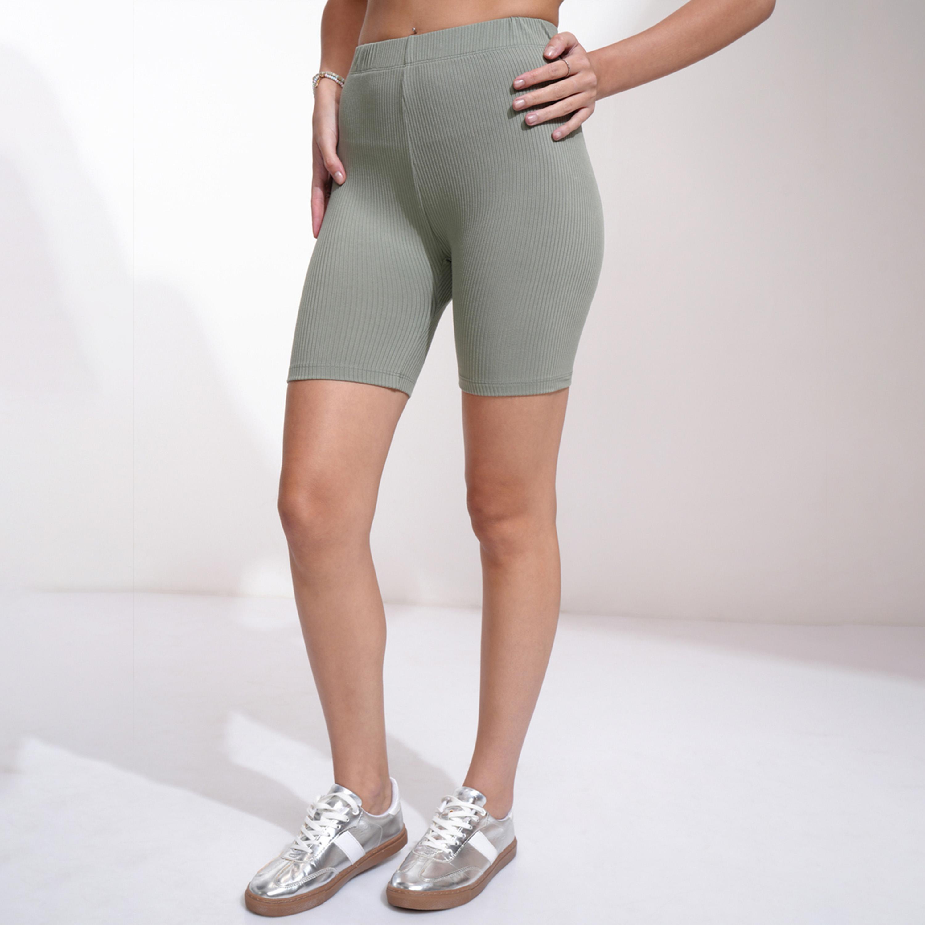طوكيو توكيز ستايلي - شورت عالي الخصر بقصّة ضيقة-women-clothing-bottoms-shorts-image-1