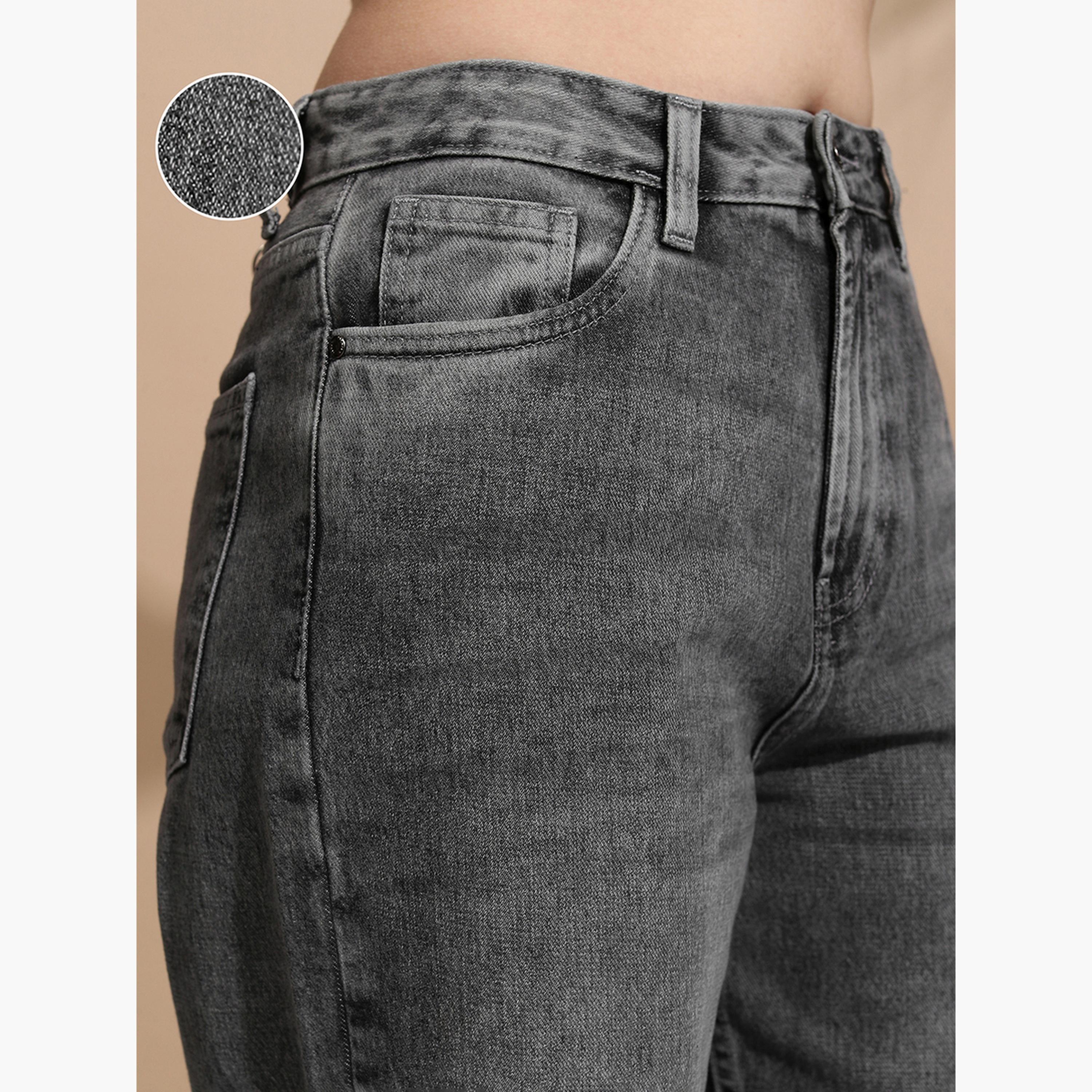 Tokyo Talkies X Styli Mid Rise Straight Fit Faded Jeans-women-clothing-bottoms-jeans-image-6