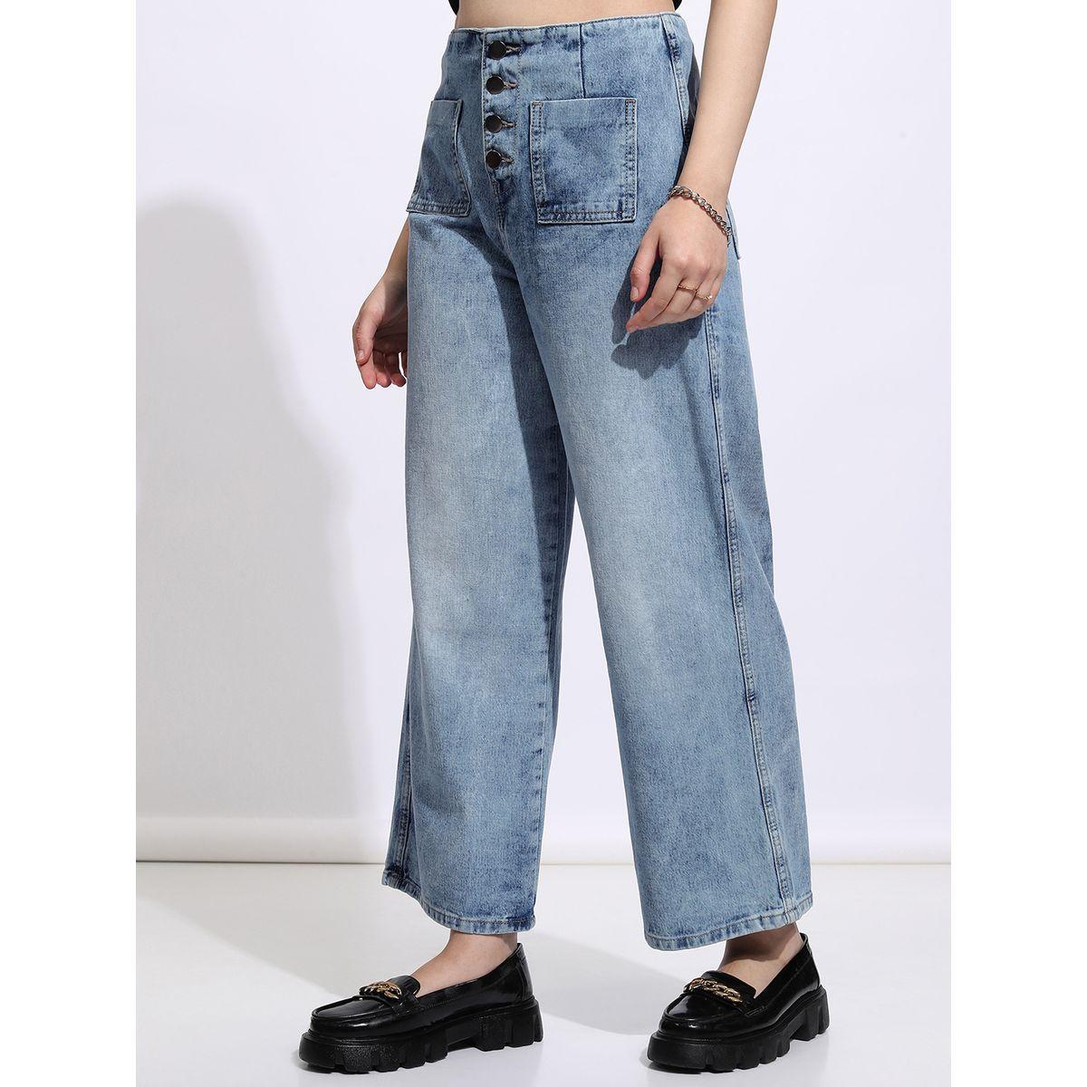 Tokyo Talkies X Styli High Rise Straight Fit Faded Jeans-women-clothing-bottoms-jeans-image-4